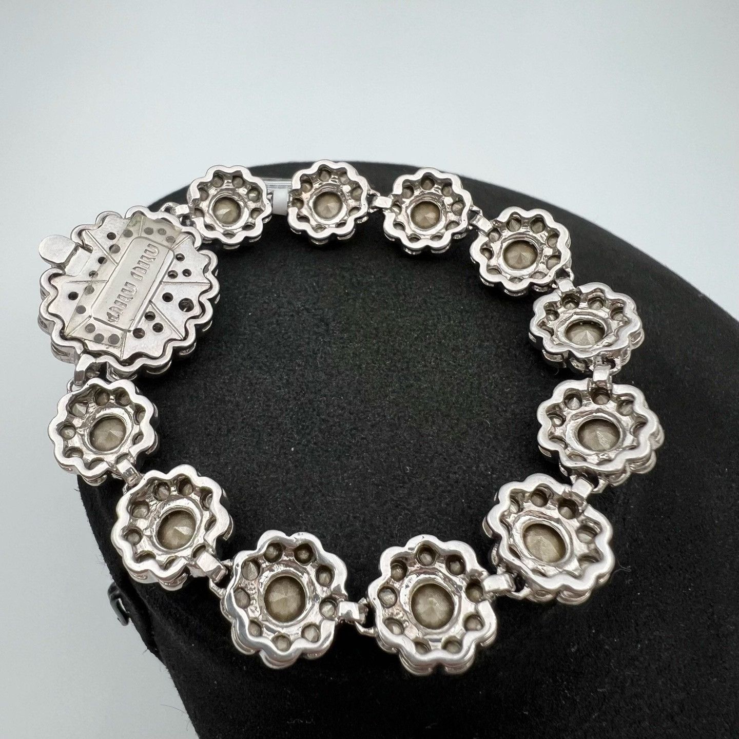 Miu Miu MIUMIU Colorful Crystal Bracelet Size ONE SIZE - 3 Thumbnail