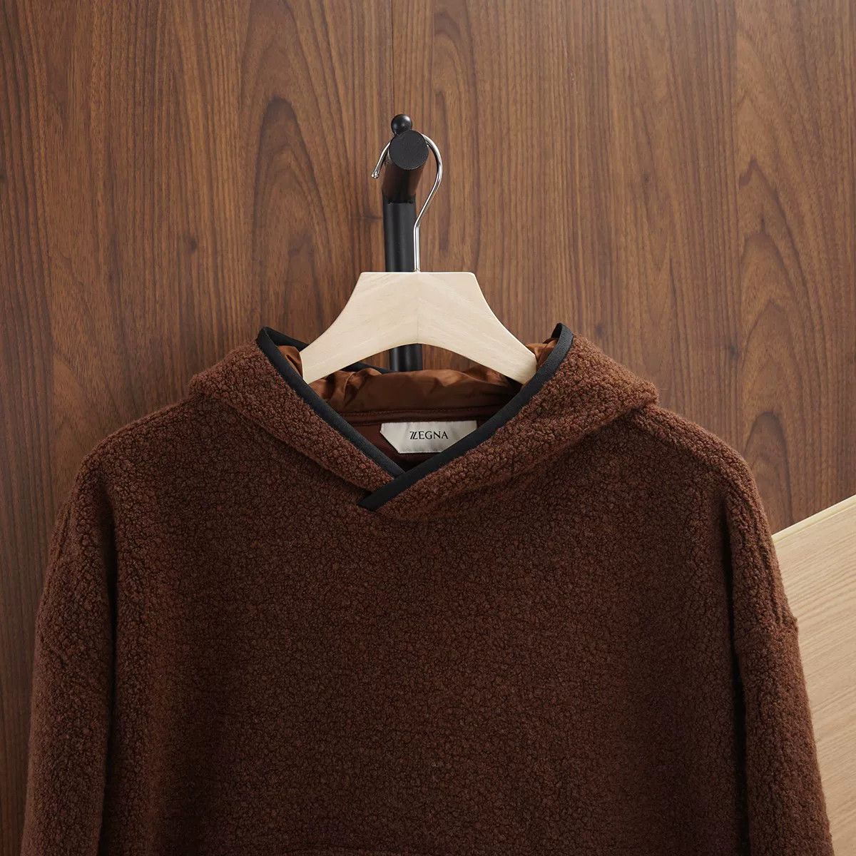 Z Zegna Zegna Autumn Winter Hooded Coat Size US M / EU 48-50 / 2 - 3 Thumbnail