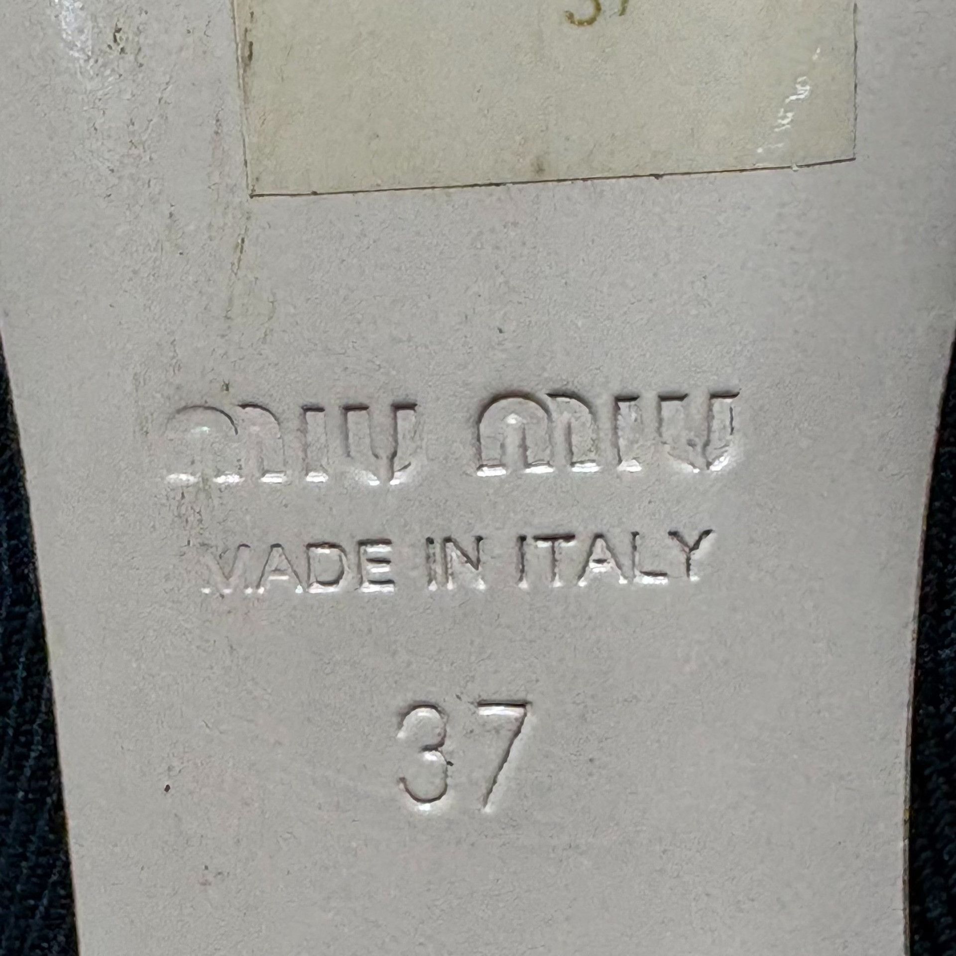 Miu Miu Miu Miu Black Over-the-Knee Boots Size US 6 / IT 36 - 7 Thumbnail