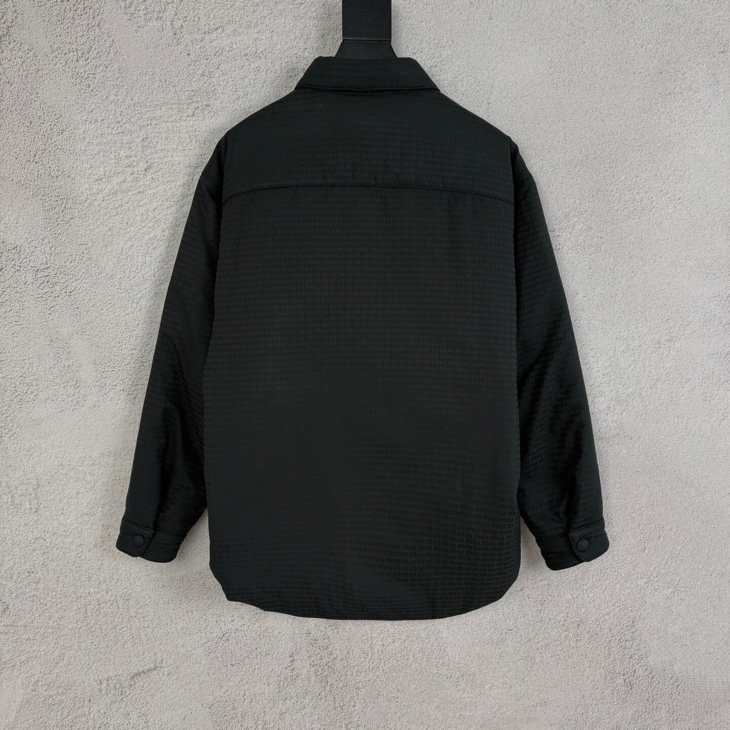 Miu Miu Miumiu Logo Pocket Shirt Down Jacket Size XS / US 0-2 / IT 36-38 - 2 Thumbnail
