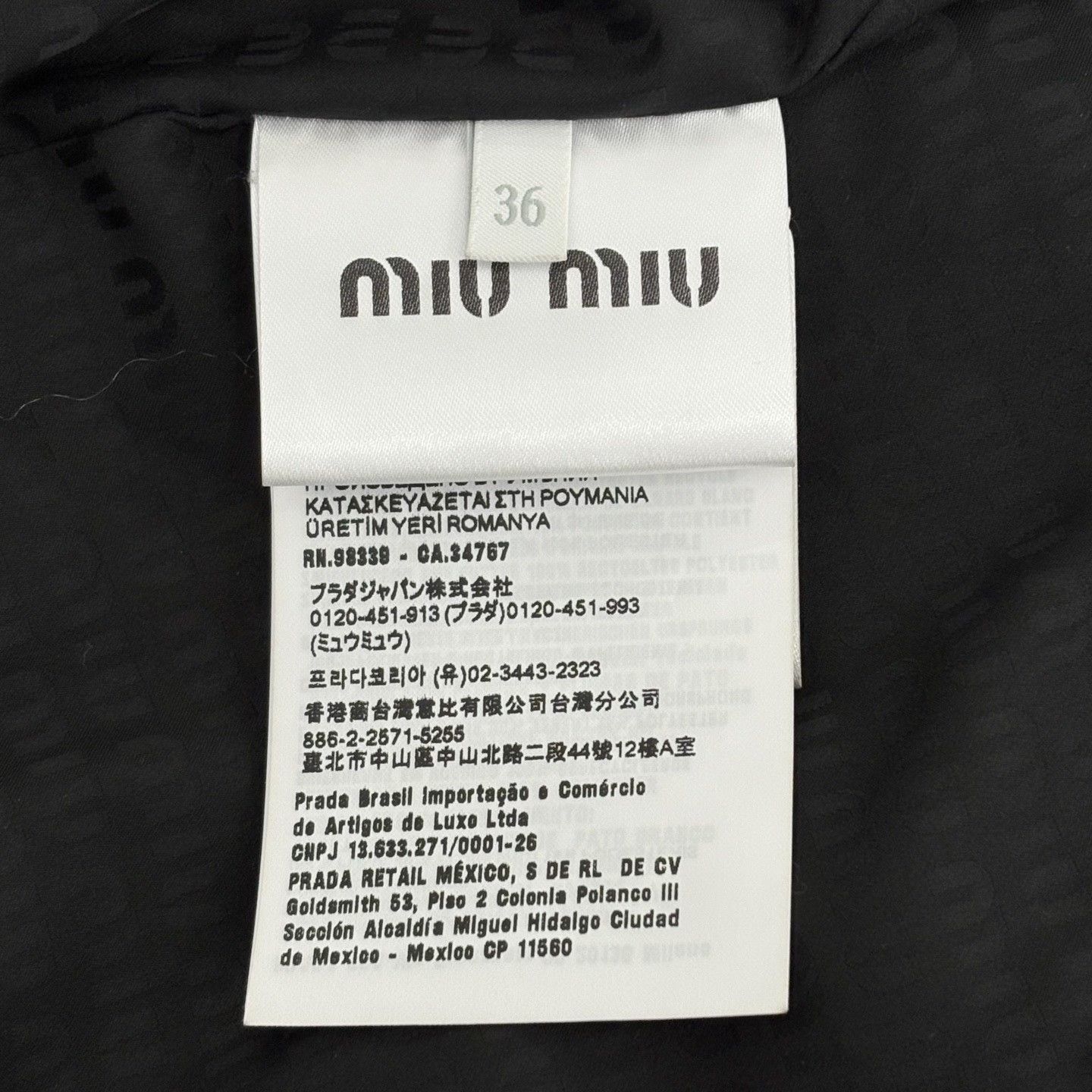Miu Miu Miumiu Logo Pocket Shirt Down Jacket Size XS / US 0-2 / IT 36-38 - 4 Thumbnail