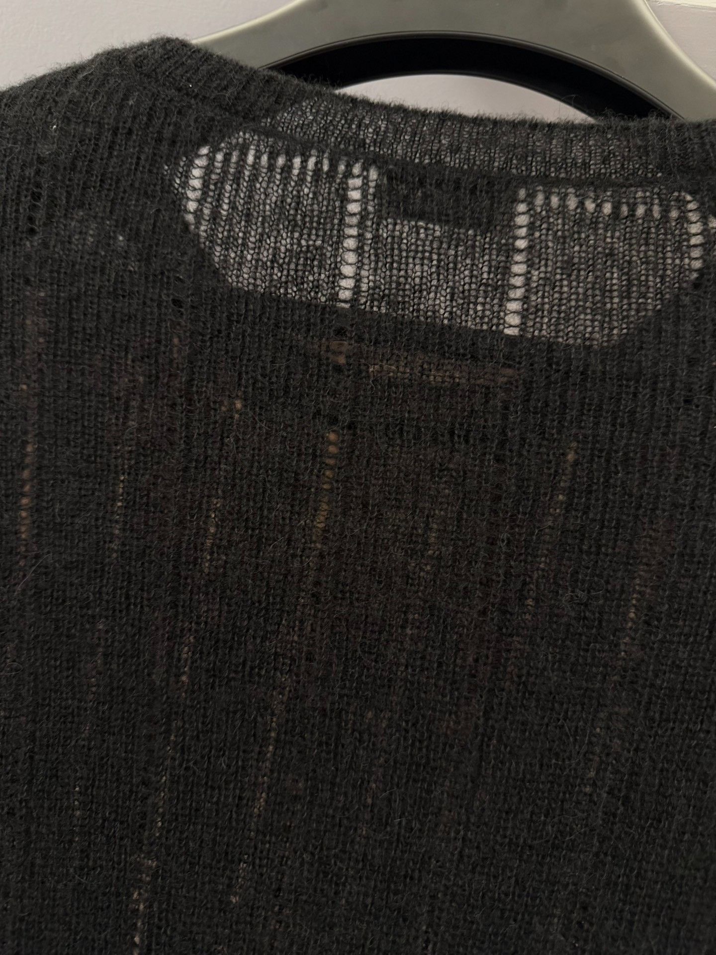 Saint Laurent Paris Saint Laurent Textured Cashmere Sweater Size US S / EU 44-46 / 1 - 7 Thumbnail