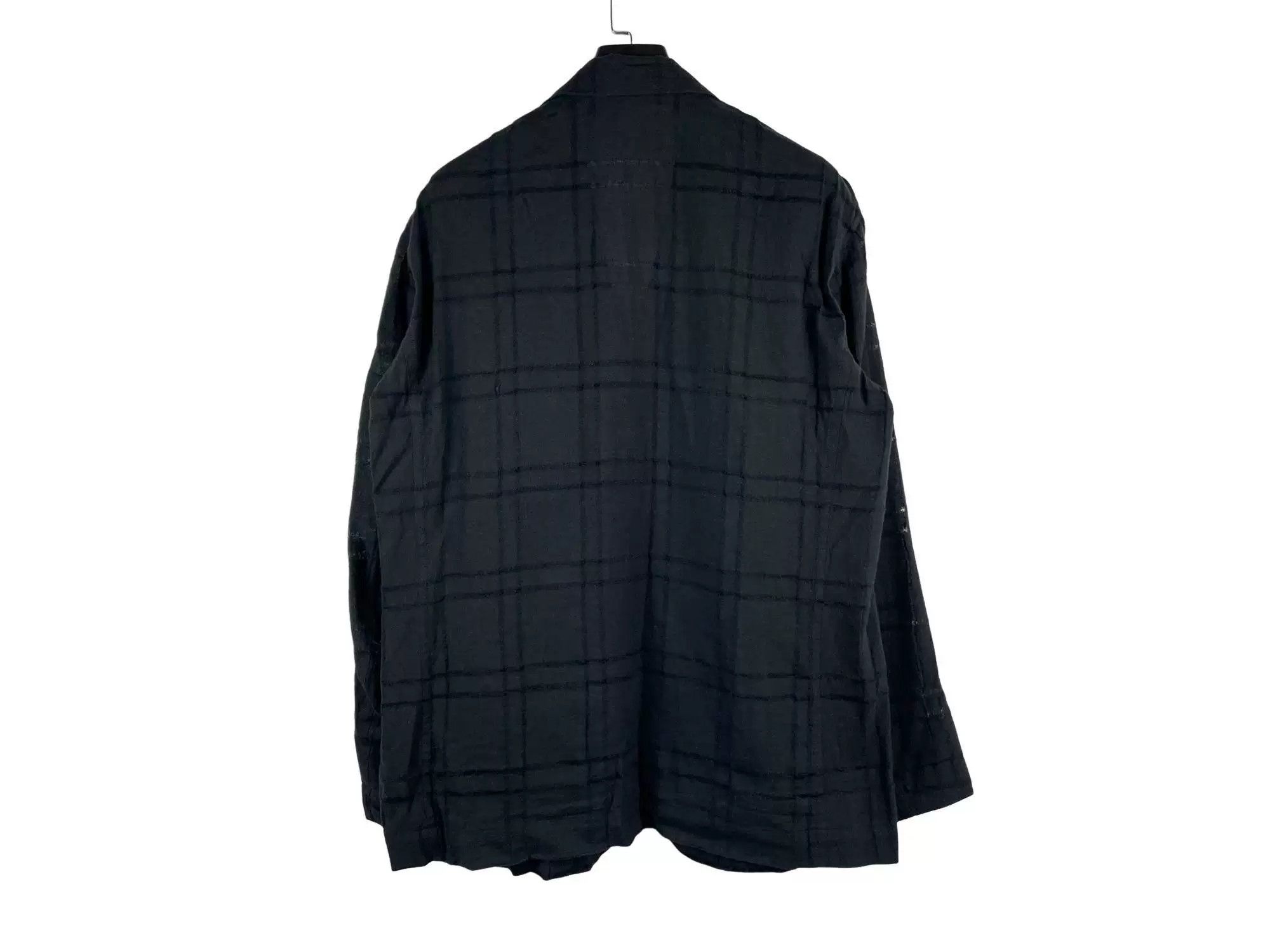 Issey Miyake Issey Miyake Plaid Blazer Size US XL / EU 56 / 4 - 2 Thumbnail