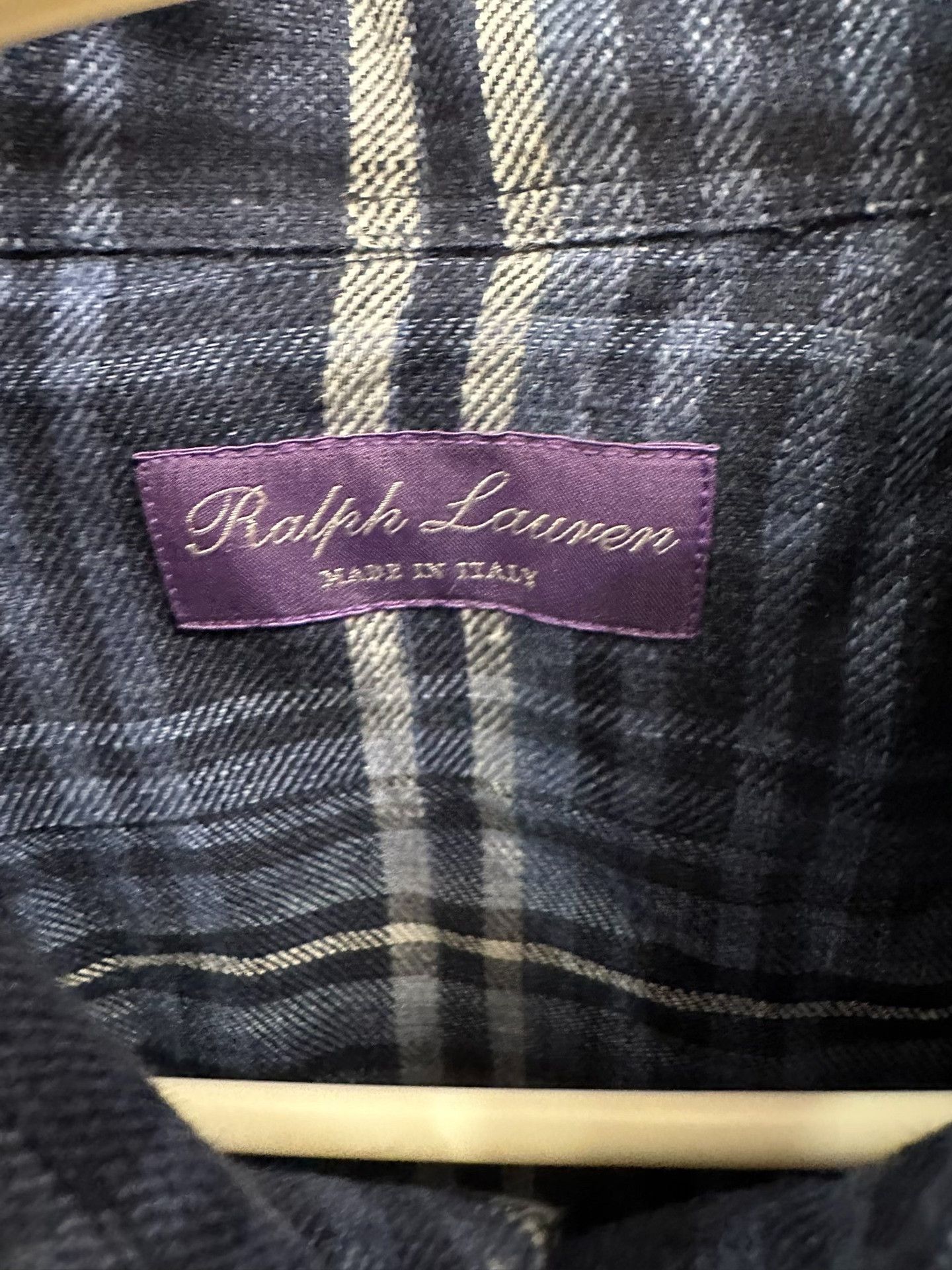 Ralph Lauren Purple Label Polo Ralph Lauren Purple Label Plaid Shirt Size US M / EU 48-50 / 2 - 2 Thumbnail