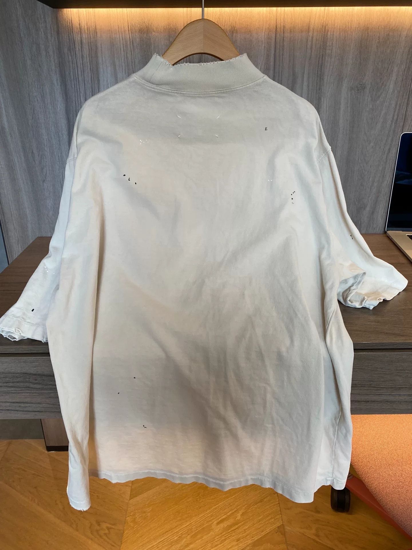Maison Margiela Maison Margiela 24SS Handwritten Logo T-Shirt Size US L / EU 52-54 / 3 - 2 Thumbnail