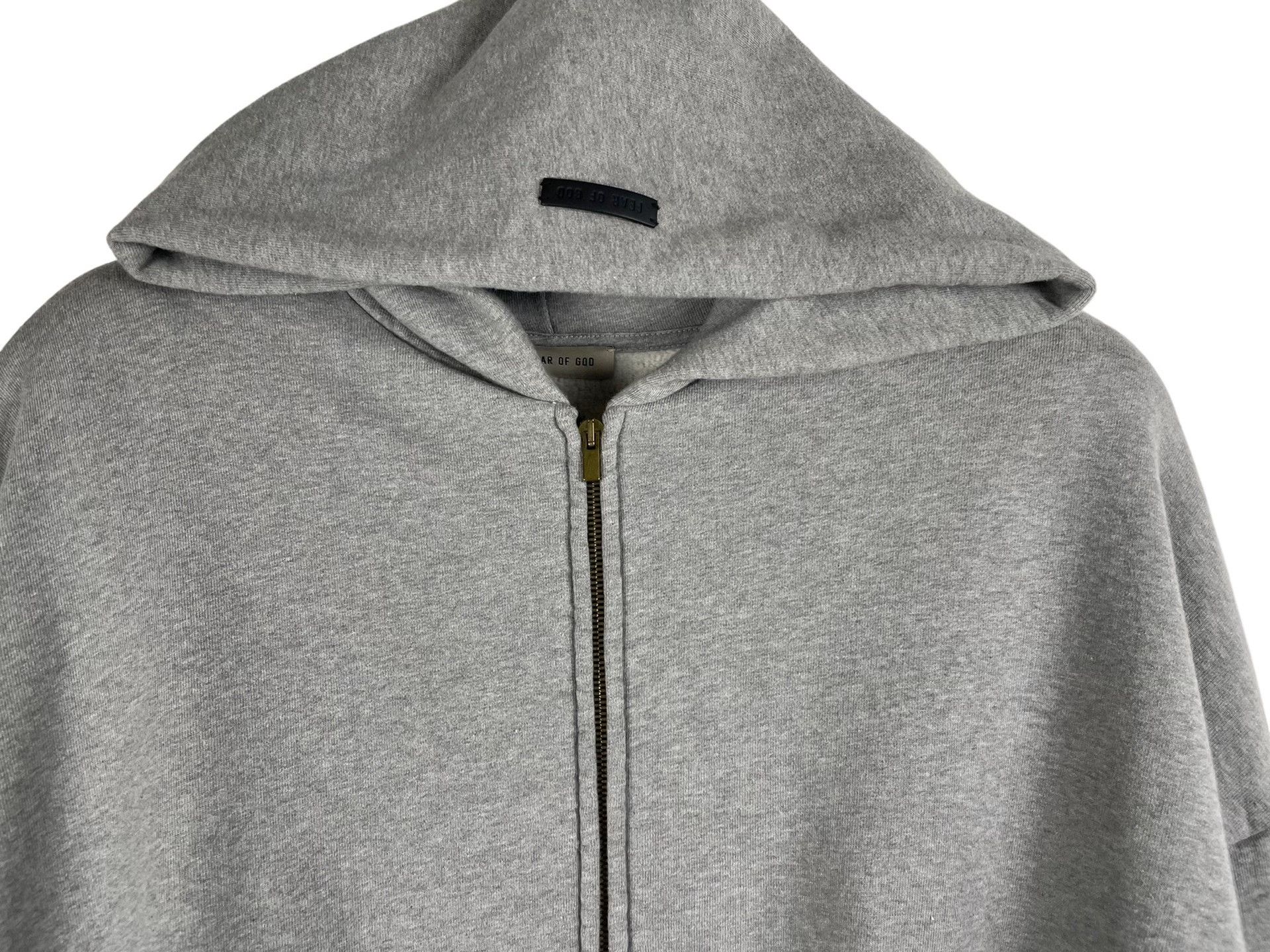 Fear of God Fear Of God 8th Gray Pad Shoulder Hoodie Size US M / EU 48-50 / 2 - 3 Thumbnail