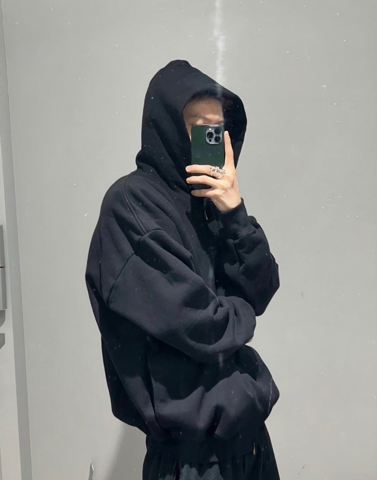 Fear of God Fear Of God 8th Gray Pad Shoulder Hoodie Size US M / EU 48-50 / 2 - 7 Thumbnail