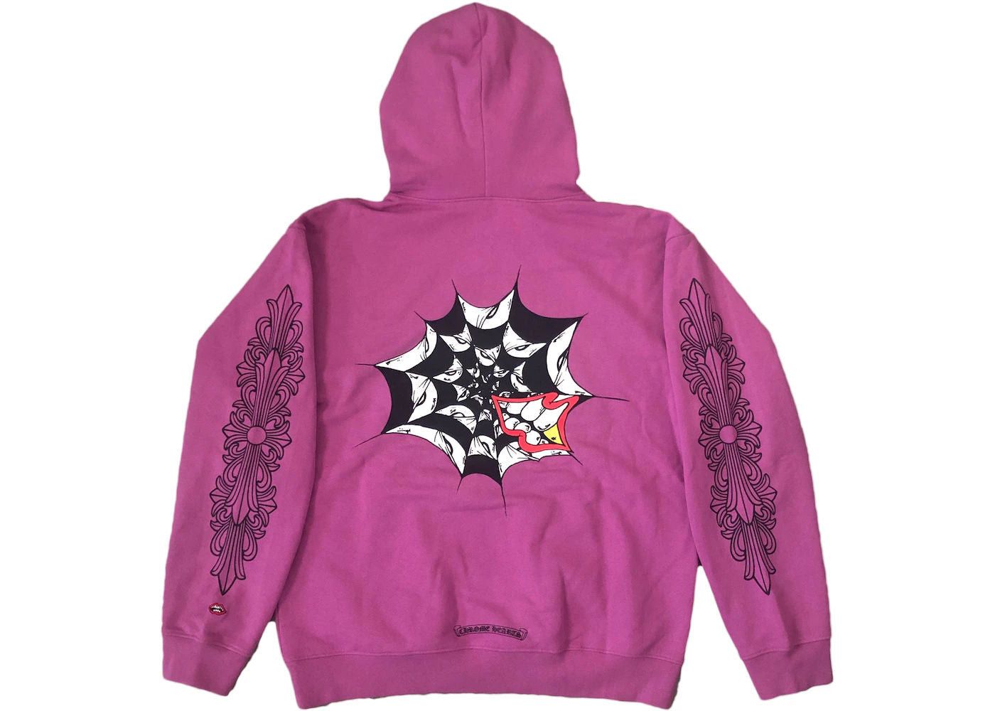 Chrome Hearts Matty Boy Spider Web Hoodie Purple Size US M / EU 48-50 / 2 - 7 Thumbnail