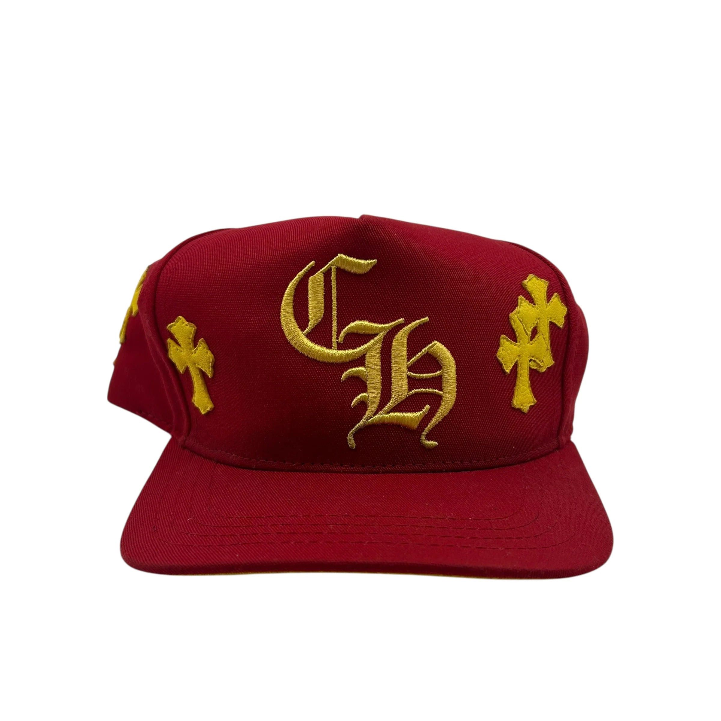 Chrome Hearts Patch Hat "Red/Yellow" Size ONE SIZE - 2 Thumbnail