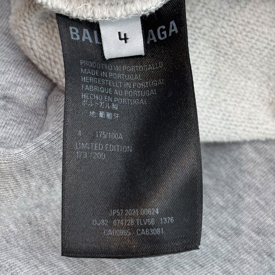 Balenciaga Music Zip Up Grey Size US XL / EU 56 / 4 - 4 Thumbnail