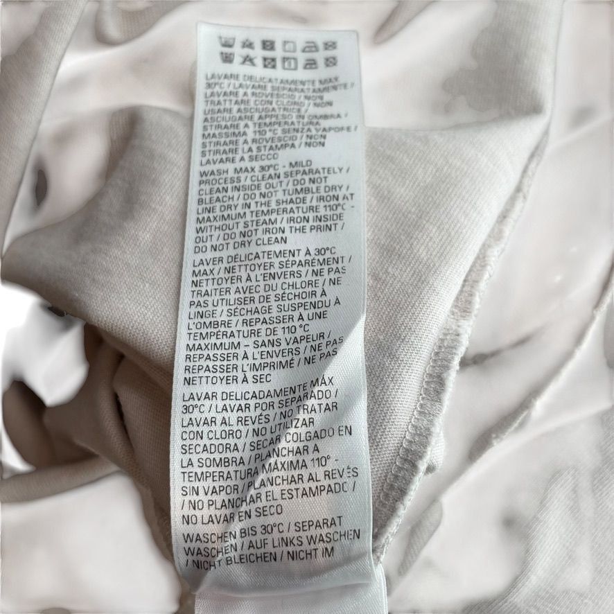 Balenciaga Paris Liberty Tee White Size US S / EU 44-46 / 1 - 5 Thumbnail