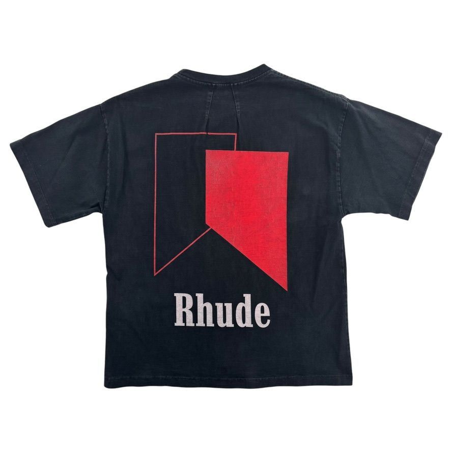 Rhude Logo Tee Navy Size US XS / EU 42 / 0 - 2 Thumbnail