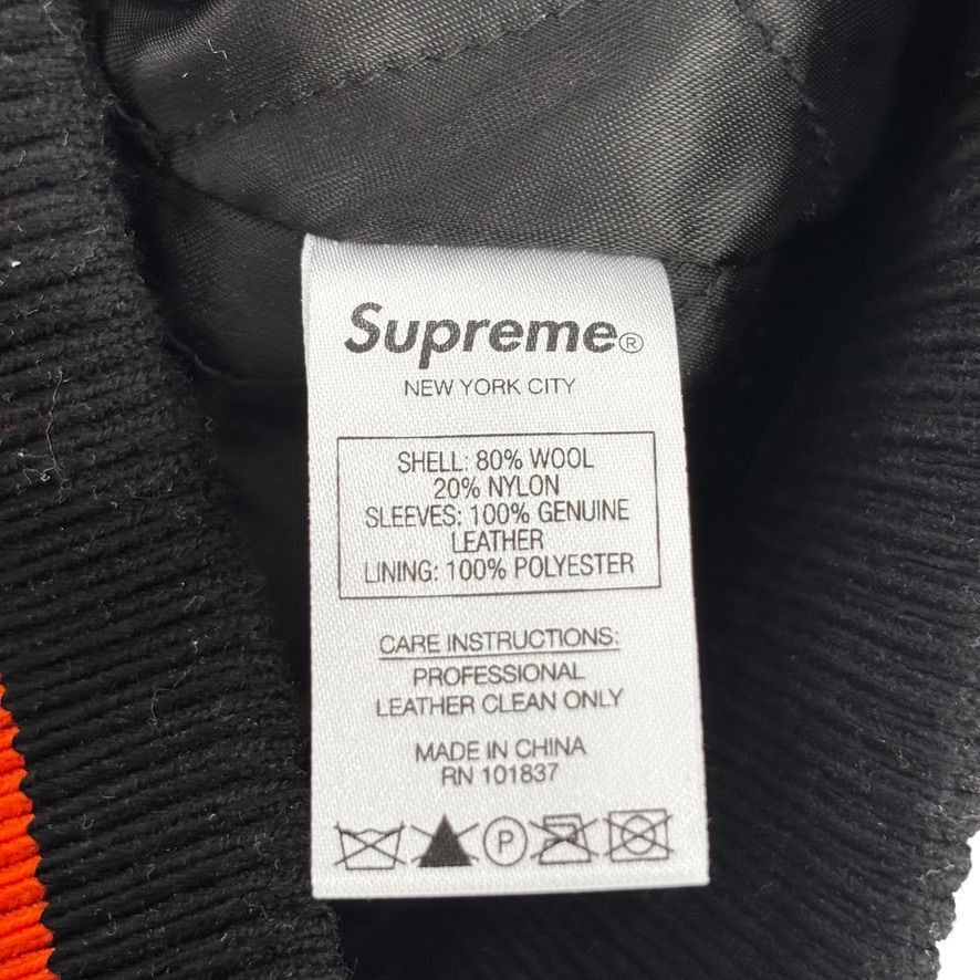 Supreme Team Varsity Jacket Black Size US L / EU 52-54 / 3 - 5 Thumbnail