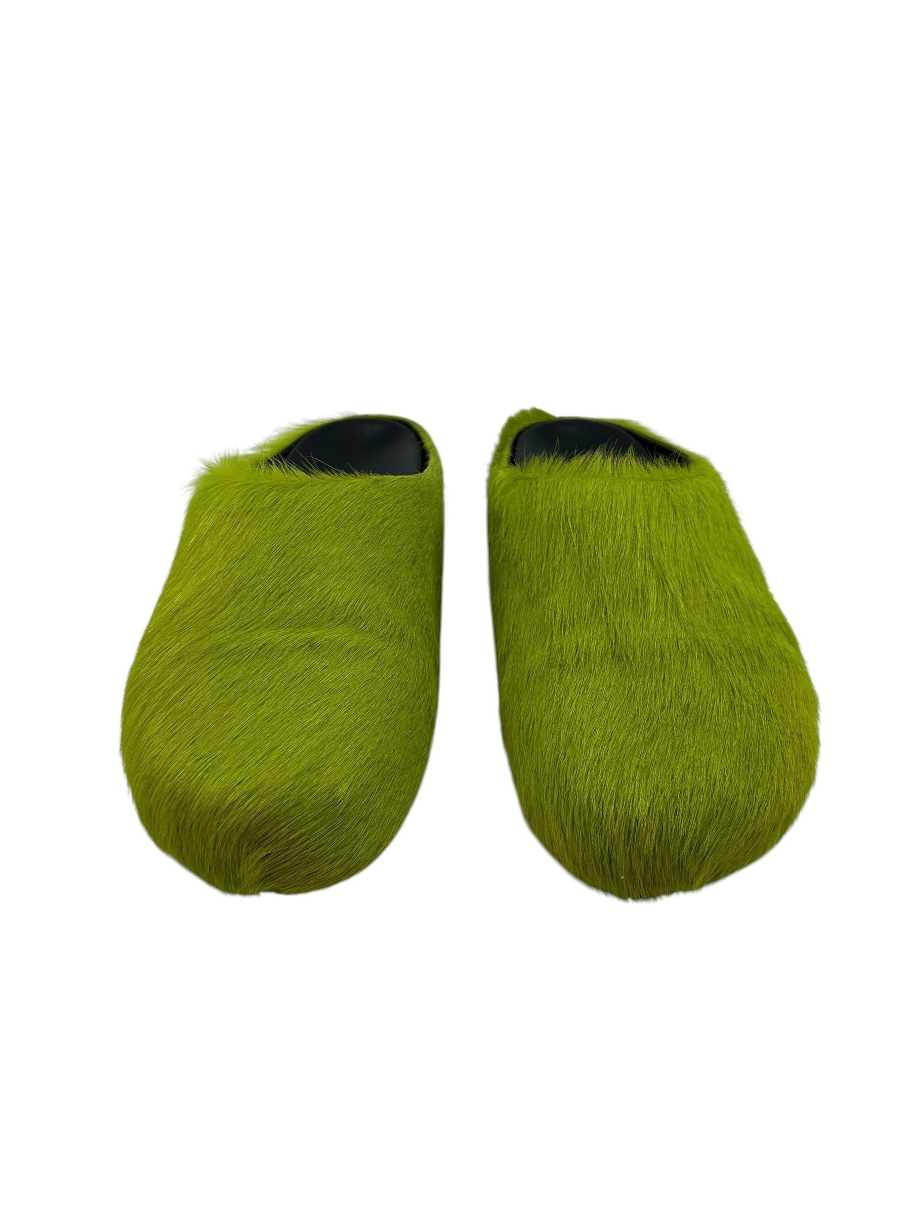 Marni Fussbett Mules Green Size US 11.5 / EU 44-45 - 4 Thumbnail