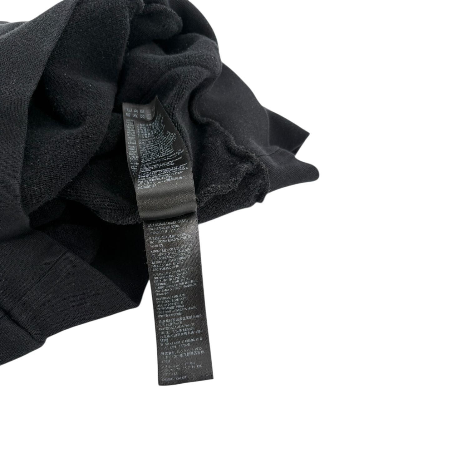 Balenciaga Adidas Hoodie Black Size US M / EU 48-50 / 2 - 4 Thumbnail