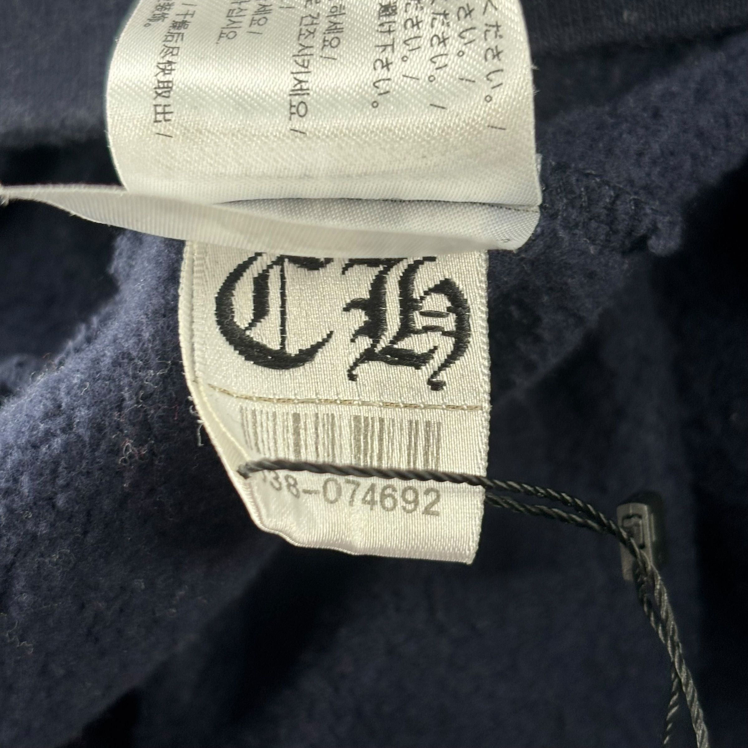 Chrome Hearts Logo Hoodie Navy Size US L / EU 52-54 / 3 - 7 Thumbnail