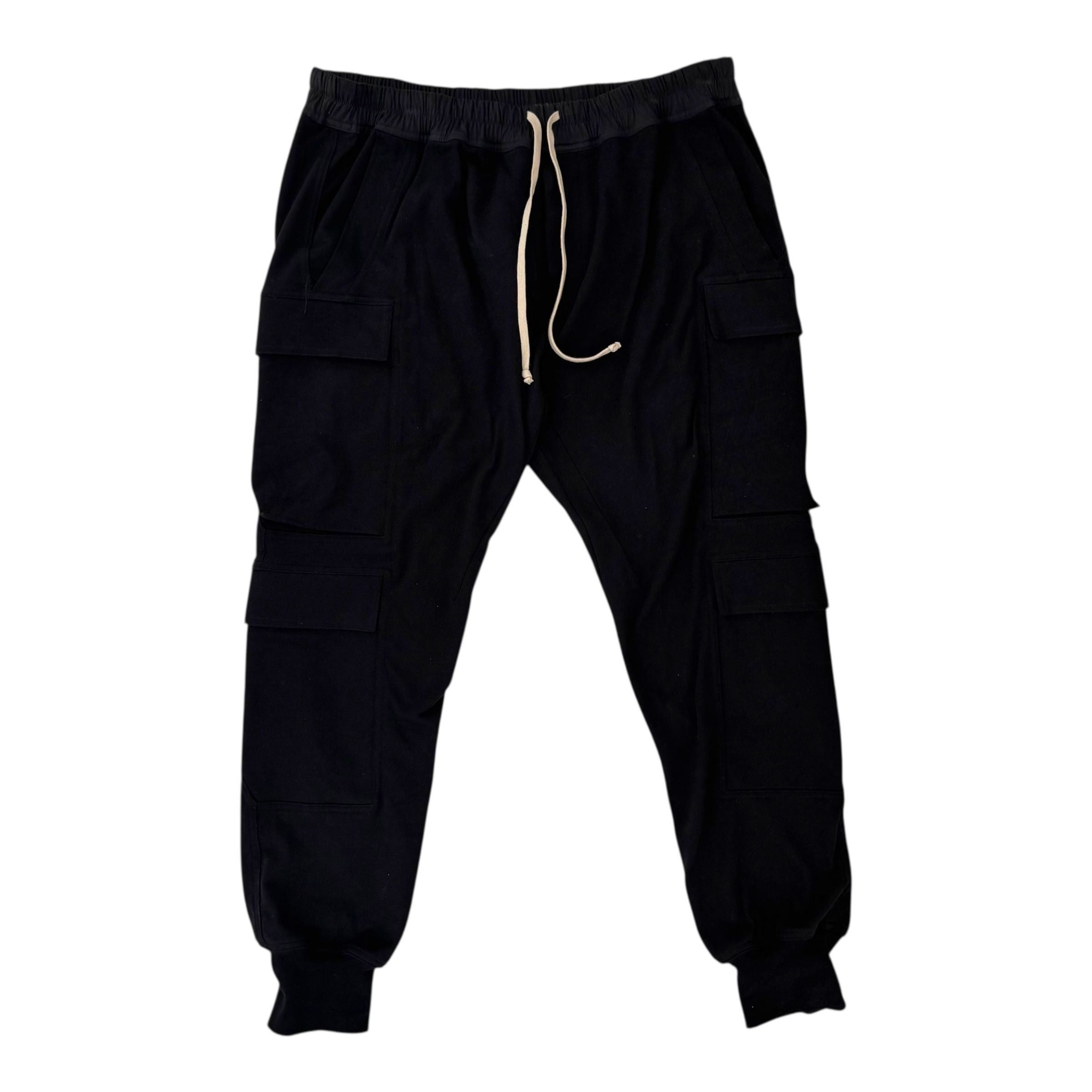 Rick Owens Mastodon Sweats Black Size US XXL / EU 58 / 5 - 2 Thumbnail