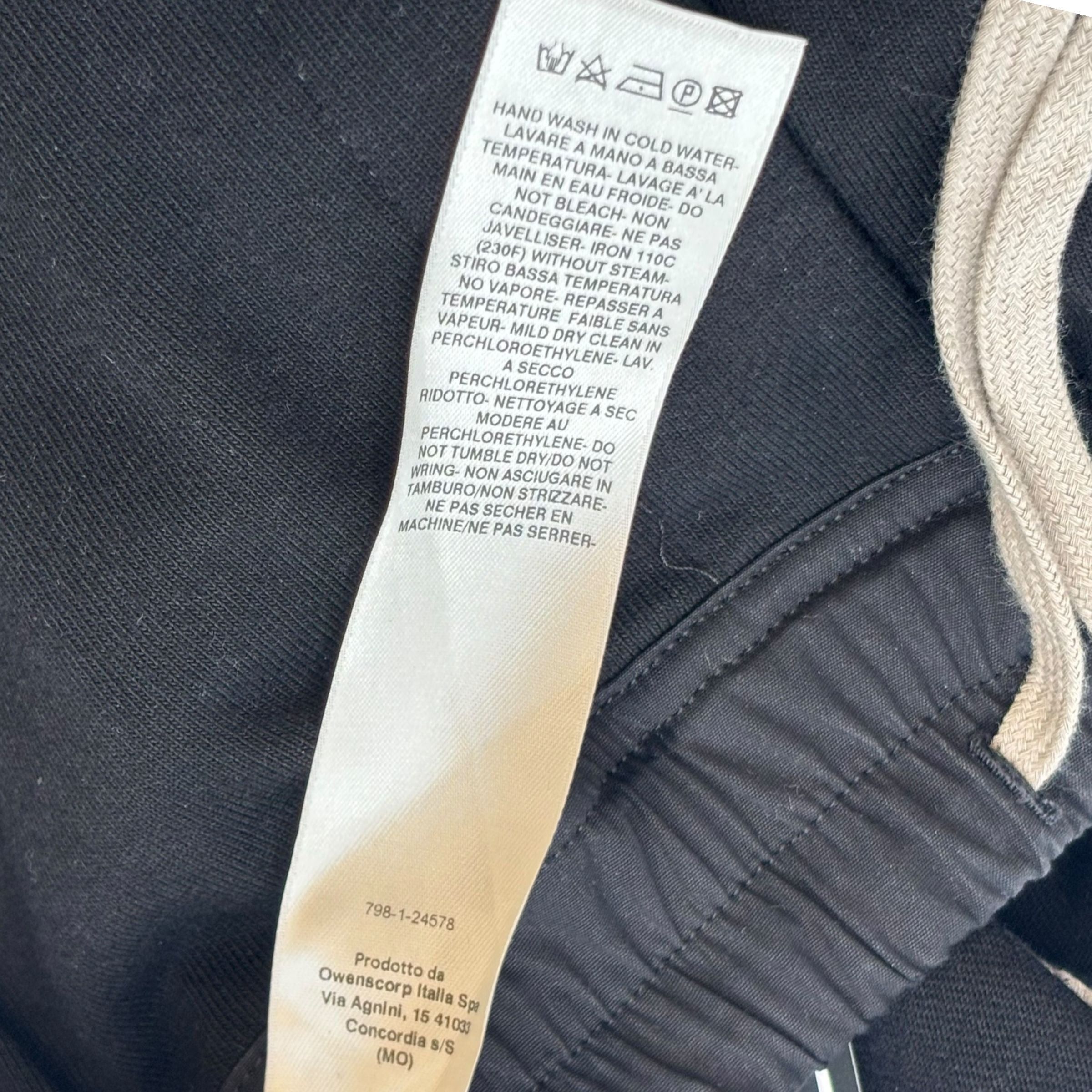 Rick Owens Mastodon Sweats Black Size US XXL / EU 58 / 5 - 5 Thumbnail