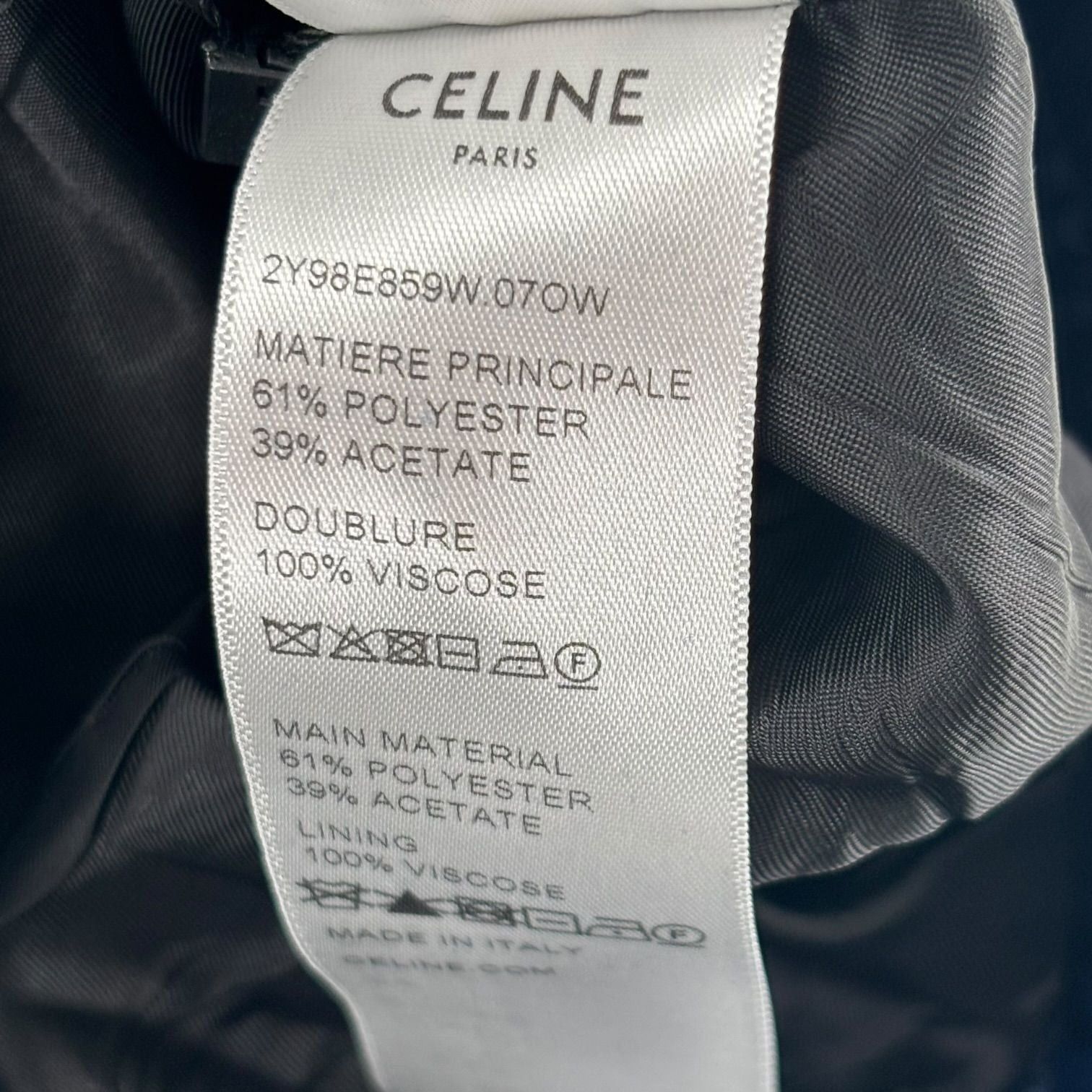 Celine Track Jacket Blue Size US L / EU 52-54 / 3 - 6 Thumbnail