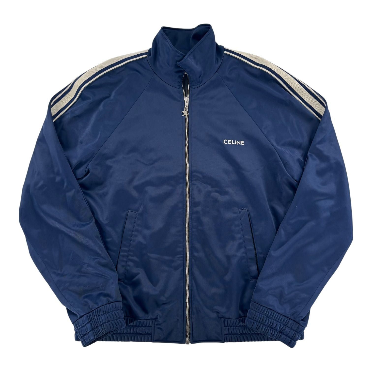 Celine Track Jacket Blue Size US L / EU 52-54 / 3 - 2 Thumbnail