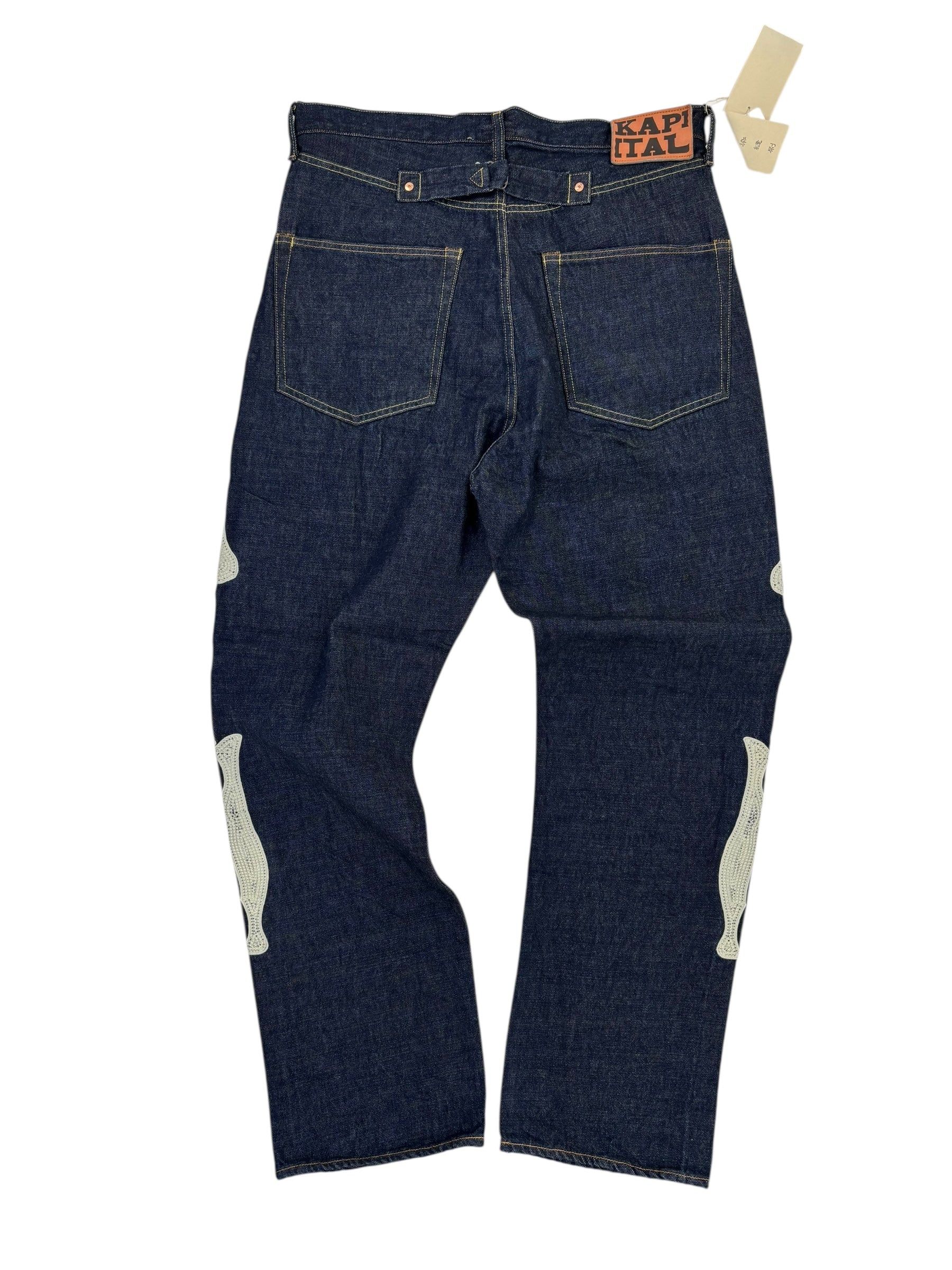 Kapital Bone Jeans Blue Size US 34 / EU 50 - 3 Thumbnail