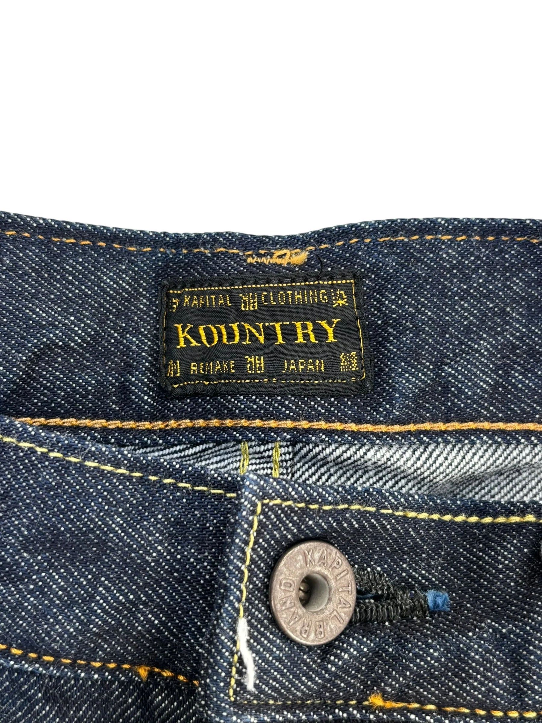 Kapital Bone Jeans Blue Size US 34 / EU 50 - 4 Thumbnail