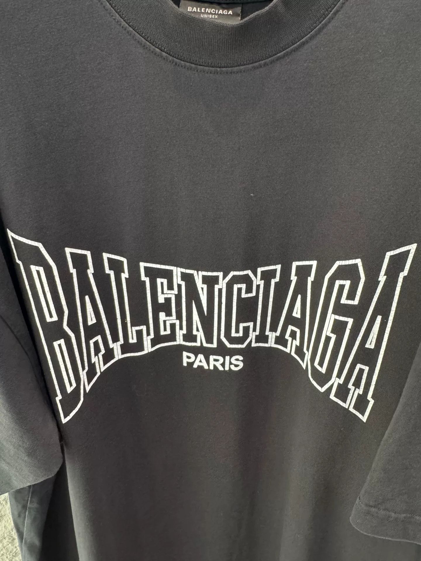 Balenciaga Balenciaga Logo Print T-Shirt Size S Size US S / EU 44-46 / 1 - 3 Thumbnail