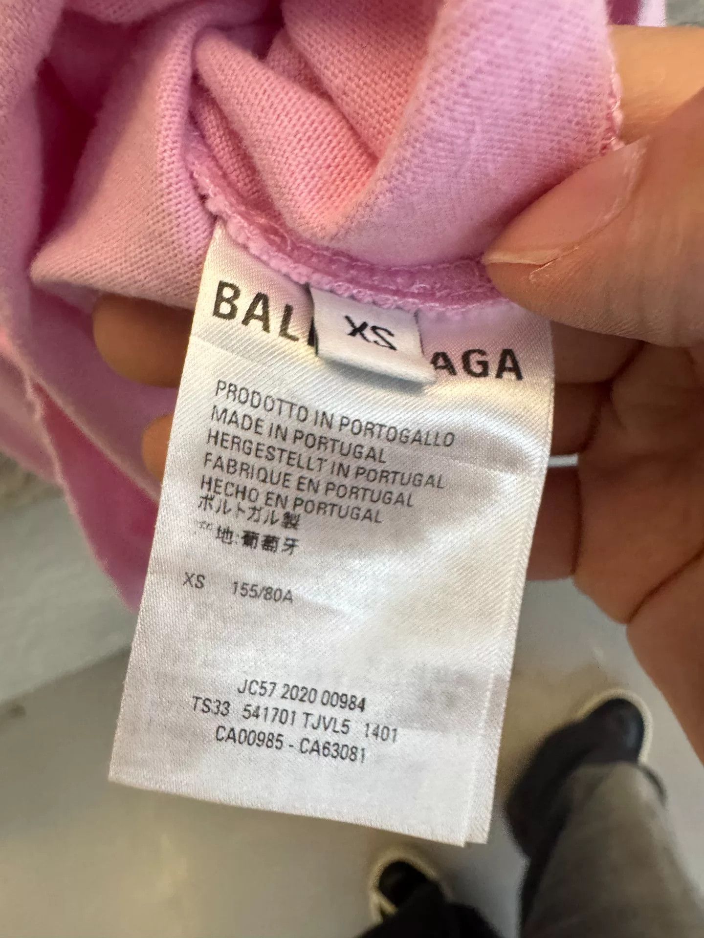 Balenciaga Balenciaga I Heart U Long Sleeve T-Shirt Size XS Size US XS / EU 42 / 0 - 4 Thumbnail