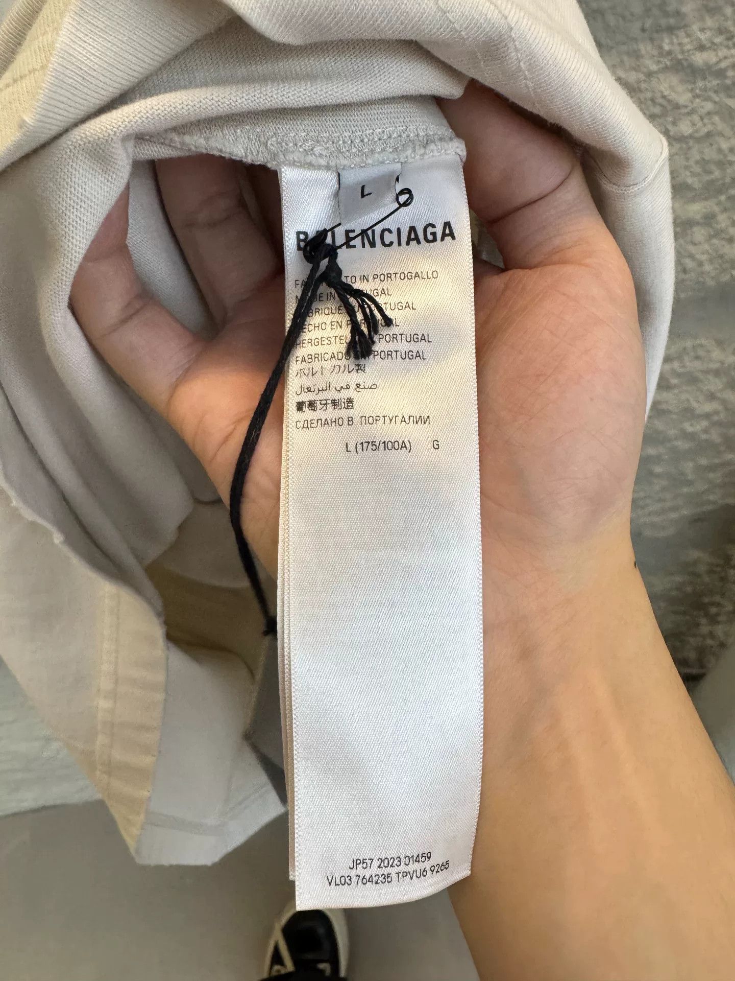 Balenciaga Balenciaga Sports Logo T-Shirt Size L Size US L / EU 52-54 / 3 - 4 Thumbnail