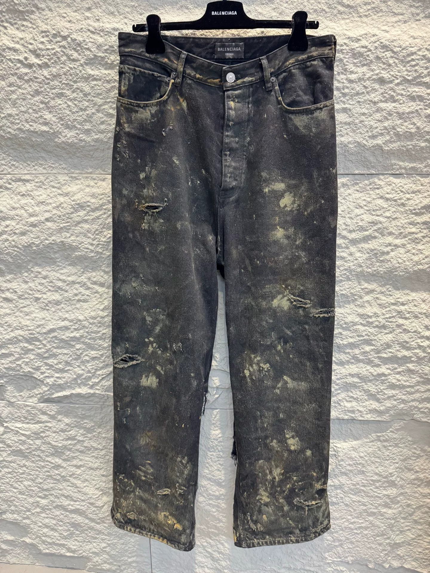 Balenciaga Balenciaga Super Destroy Jeans XS Size US 28 / EU 44 - 2 Thumbnail