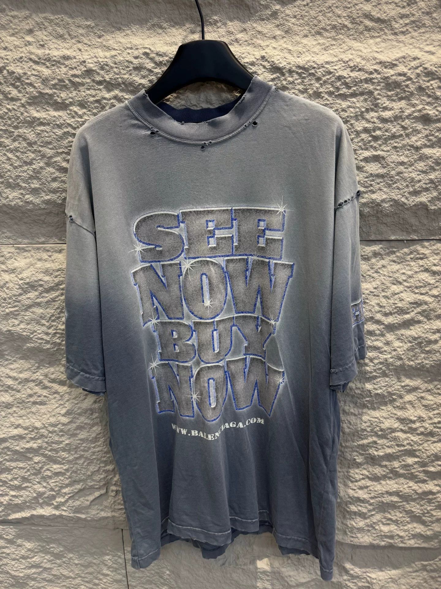 Balenciaga Balenciaga See Now Buy Now T-Shirt Size S Size US S / EU 44-46 / 1 - 2 Thumbnail