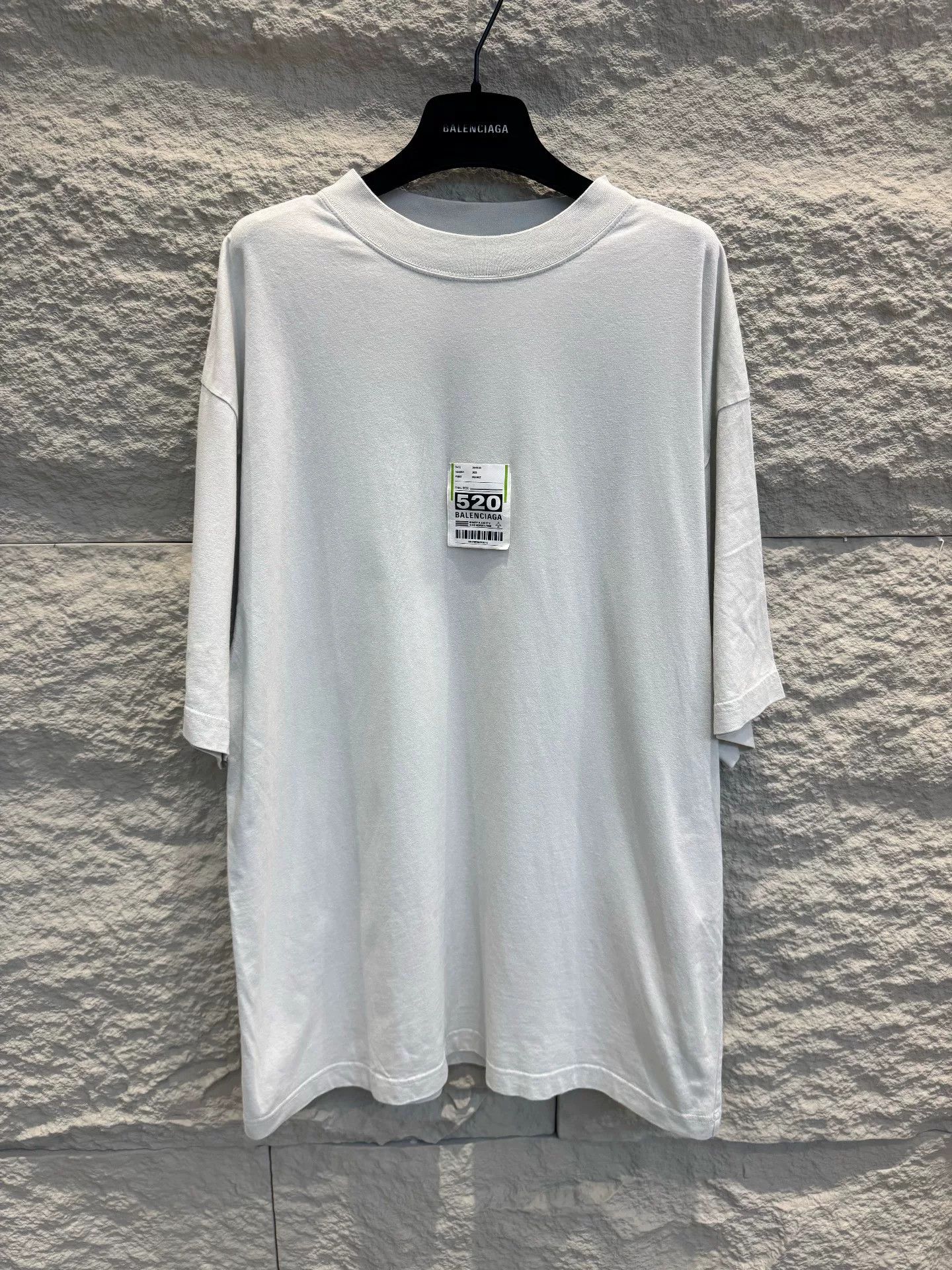 Balenciaga Balenciaga 520 Logo T-Shirt Size S Size US S / EU 44-46 / 1 - 2 Thumbnail