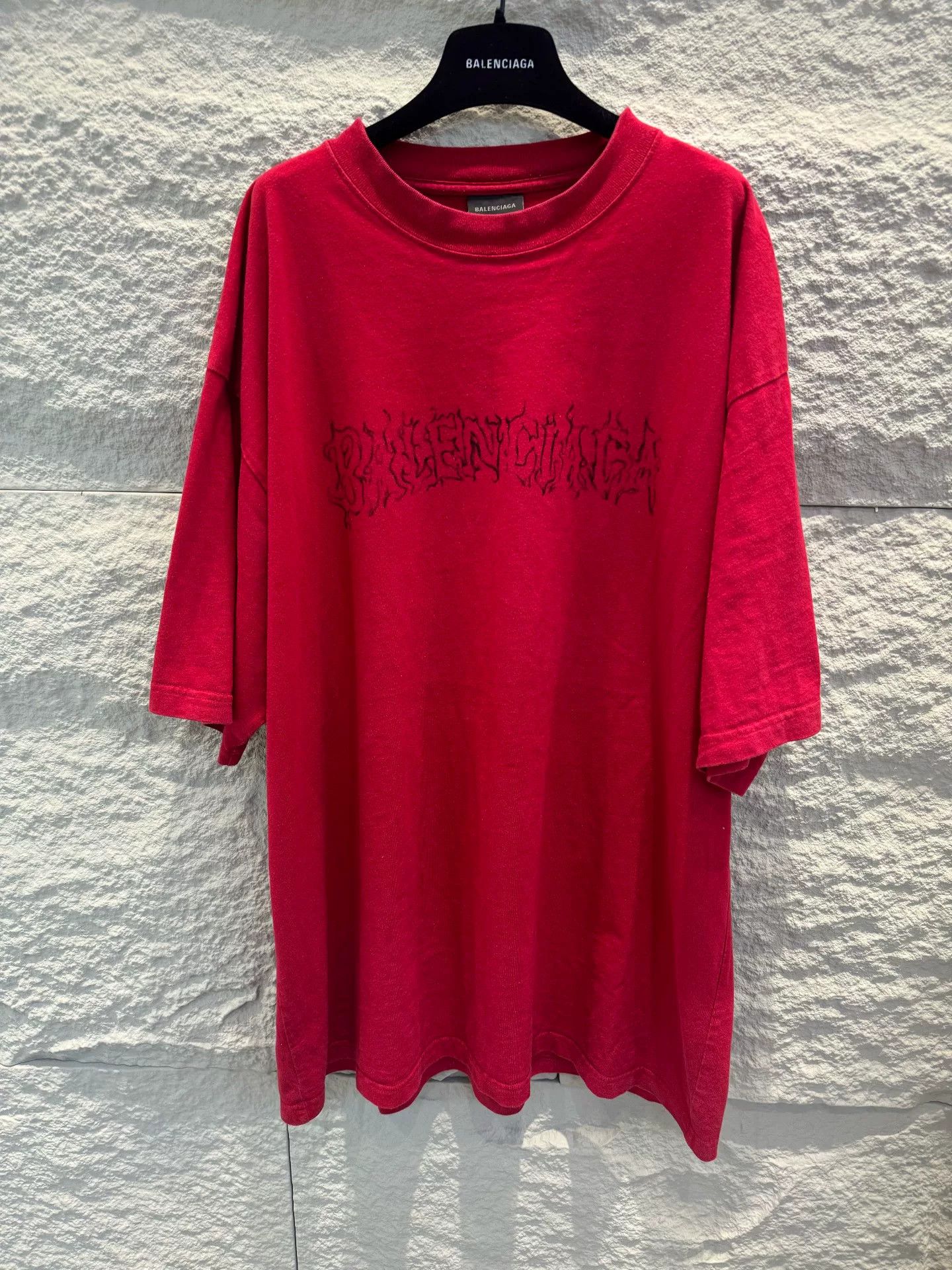 Balenciaga Balenciaga Dragon Logo T-Shirt Size L Size US L / EU 52-54 / 3 - 2 Thumbnail