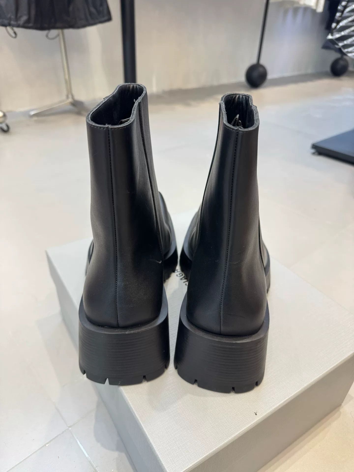 Balenciaga Balenciaga Trooper Leather Boots Size US 10 Size US 10 / EU 43 - 4 Thumbnail