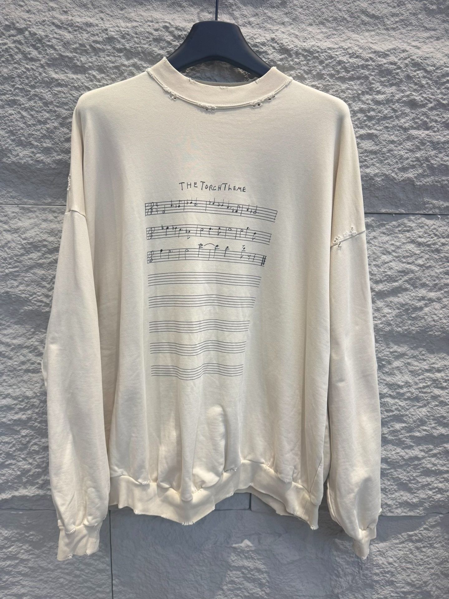 Balenciaga Balenciaga Music Themed Sweatshirt Size S Size US S / EU 44-46 / 1 - 2 Thumbnail