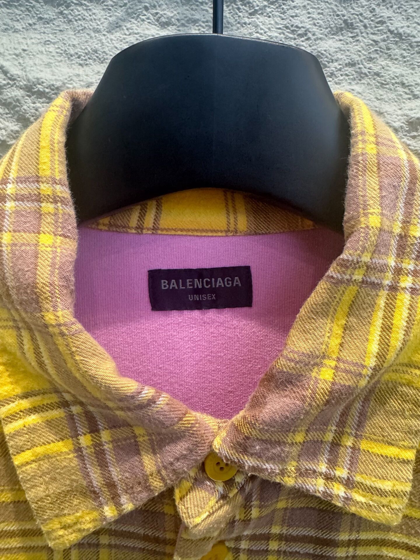 Balenciaga Balenciaga Padded Plaid Shirt Size L Size US L / EU 52-54 / 3 - 3 Thumbnail