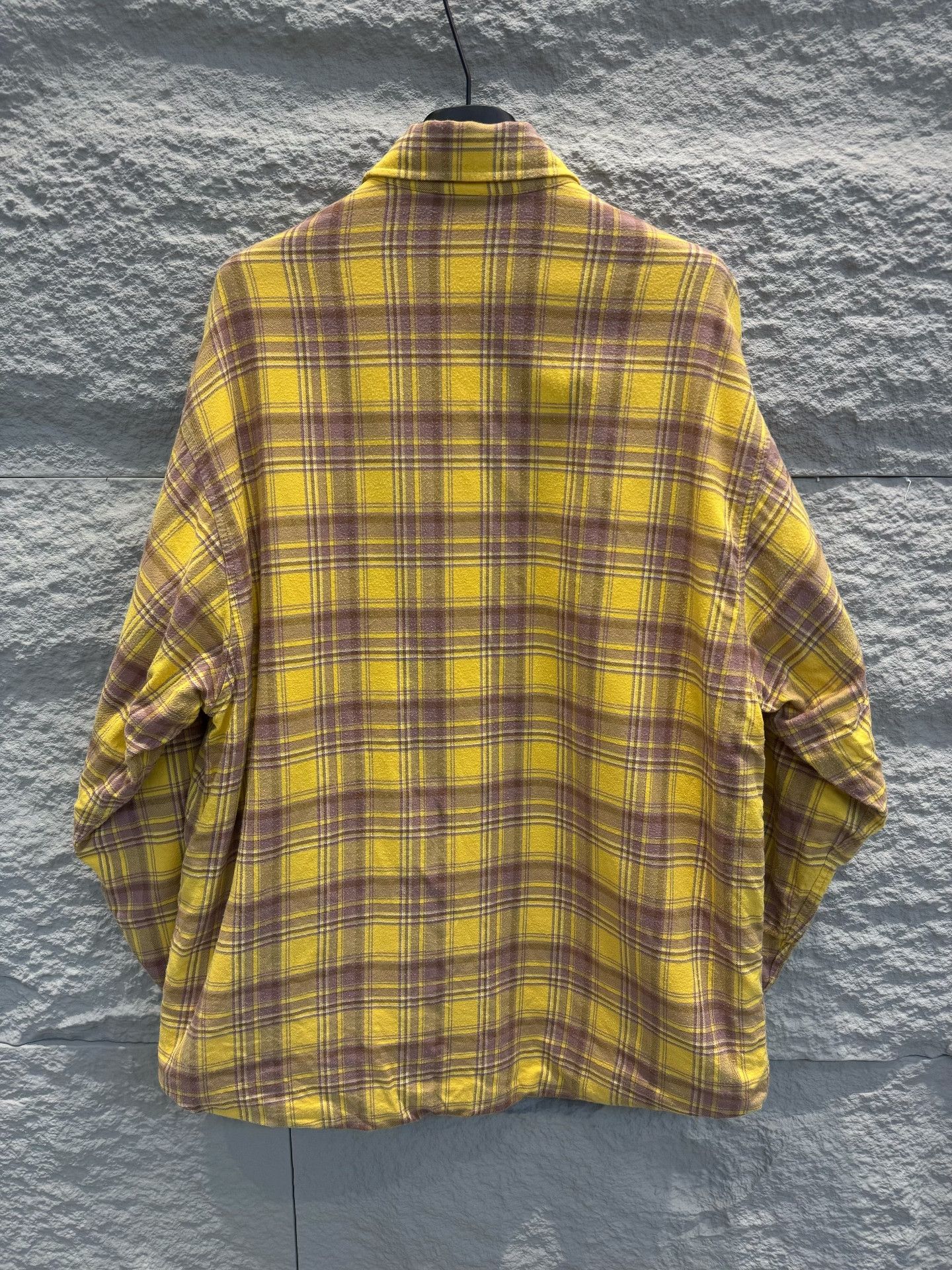 Balenciaga Balenciaga Padded Plaid Shirt Size L Size US L / EU 52-54 / 3 - 5 Thumbnail