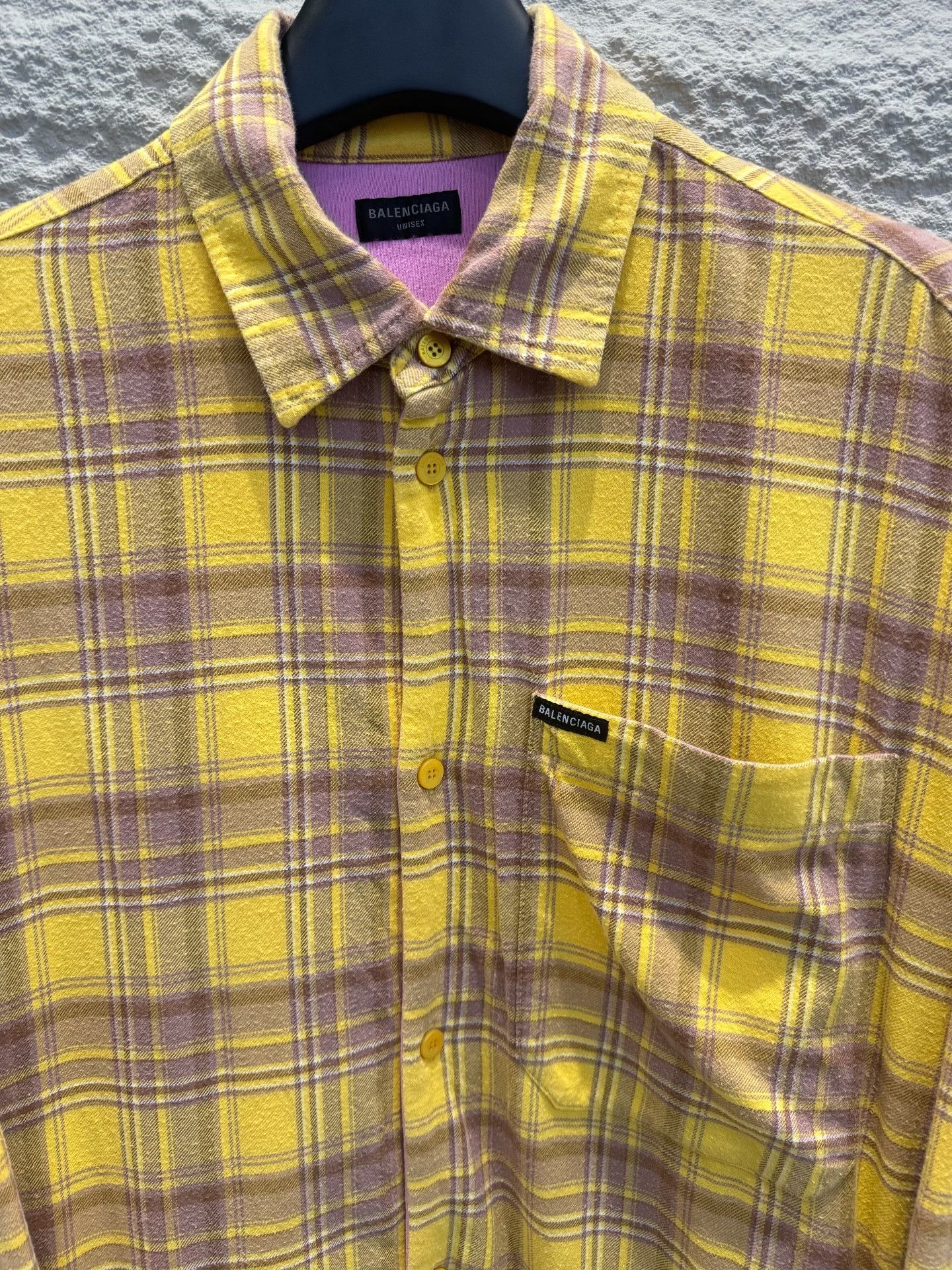 Balenciaga Balenciaga Padded Plaid Shirt Size L Size US L / EU 52-54 / 3 - 4 Thumbnail