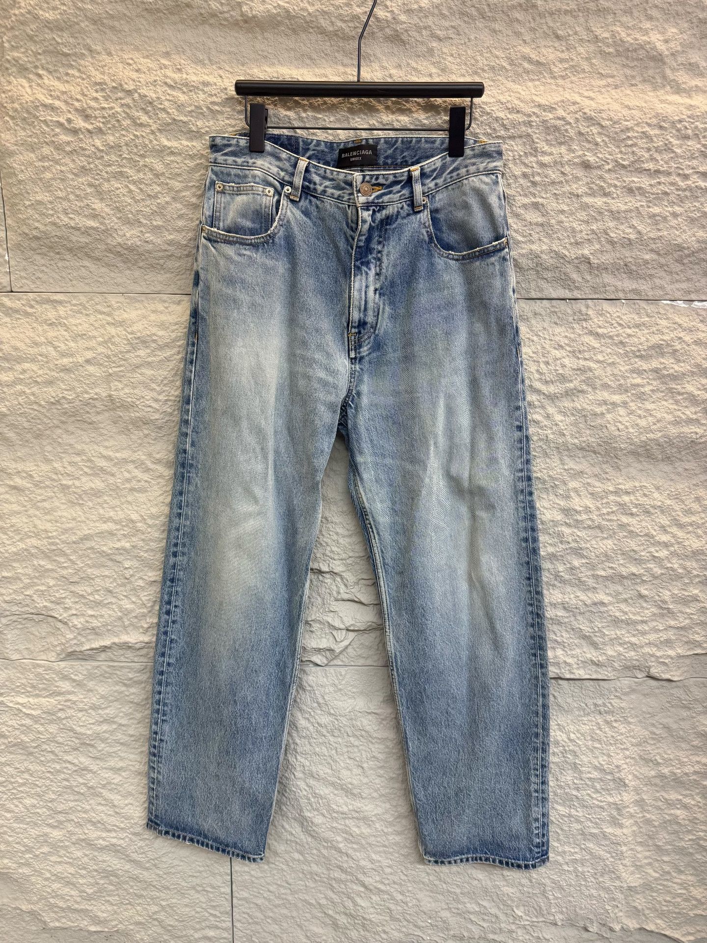 Balenciaga Balenciaga Washed Denim Jeans Size 32 Size US 32 / EU 48 - 2 Thumbnail