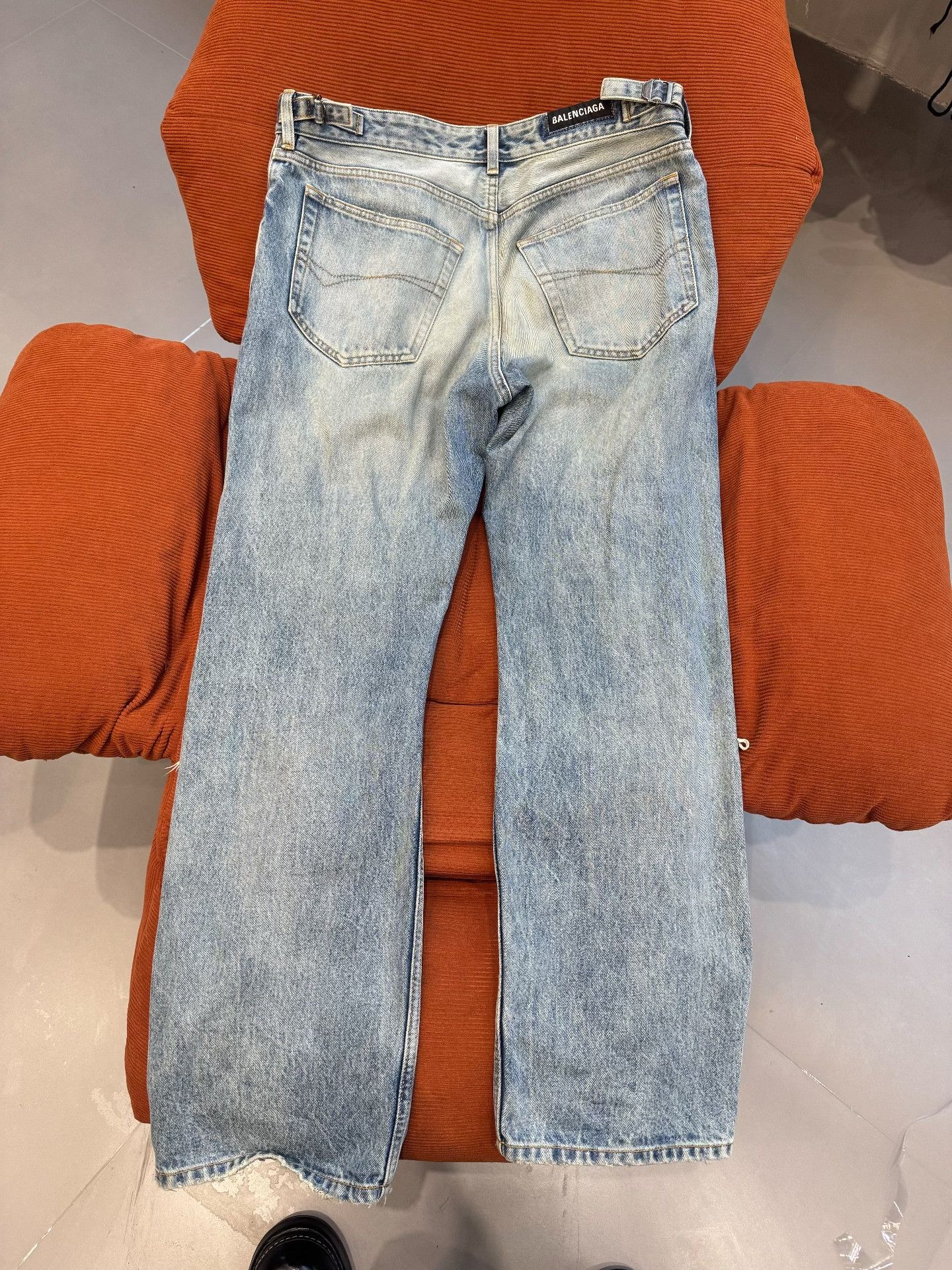 Balenciaga Balenciaga Distressed Denim Jeans Size M Size US 32 / EU 48 - 4 Thumbnail