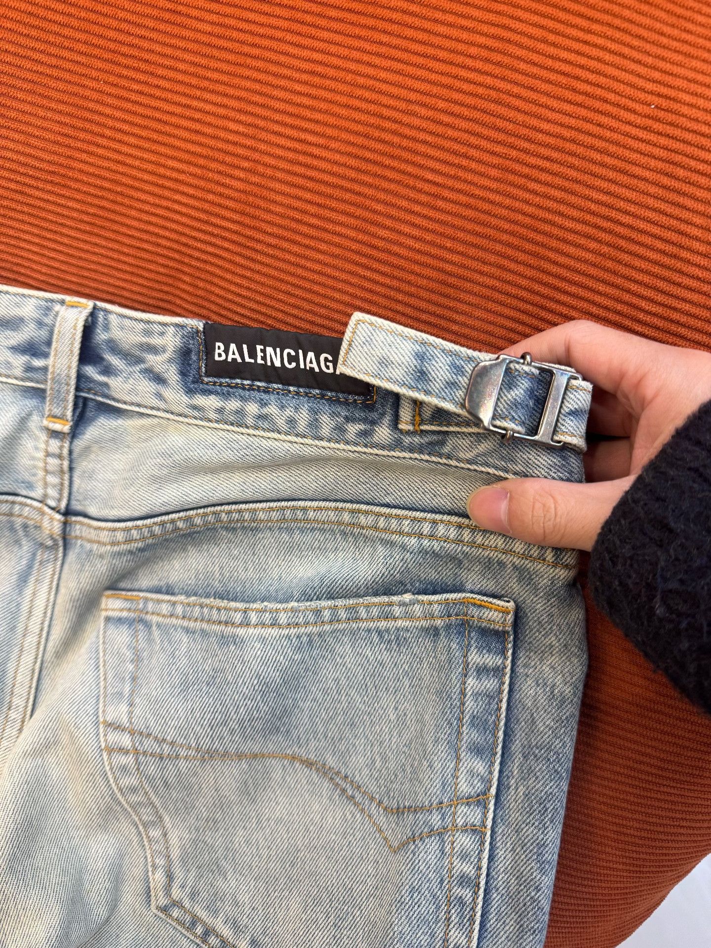 Balenciaga Balenciaga Distressed Denim Jeans Size M Size US 32 / EU 48 - 5 Thumbnail