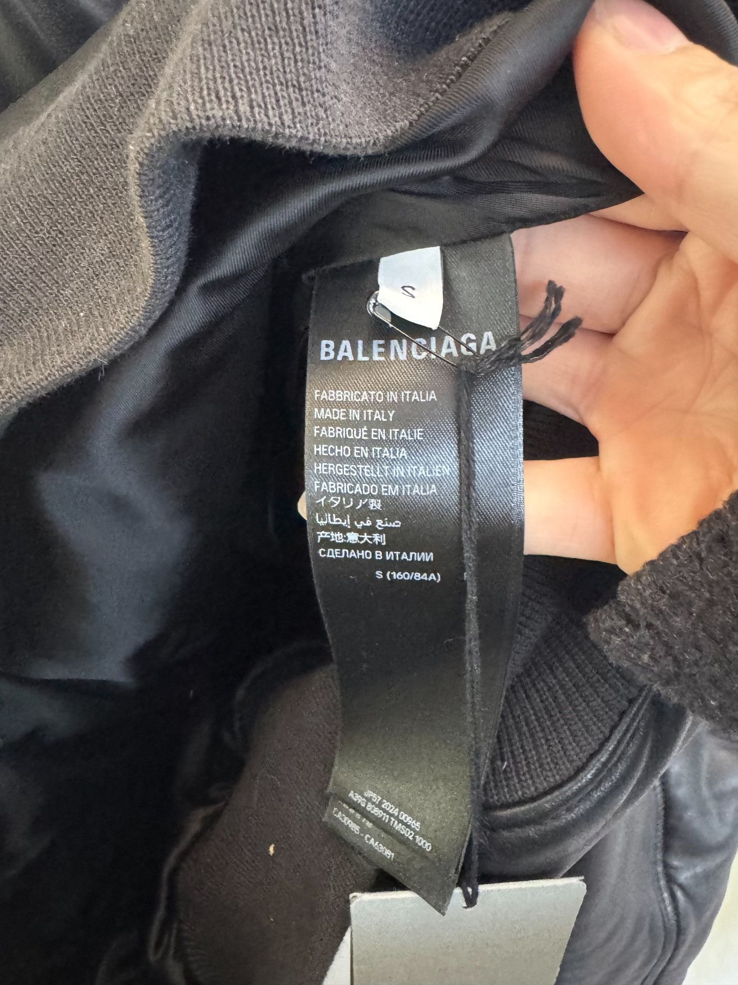 Balenciaga Balenciaga Garde-robe Bomber Jacket Size S Size US S / EU 44-46 / 1 - 7 Thumbnail