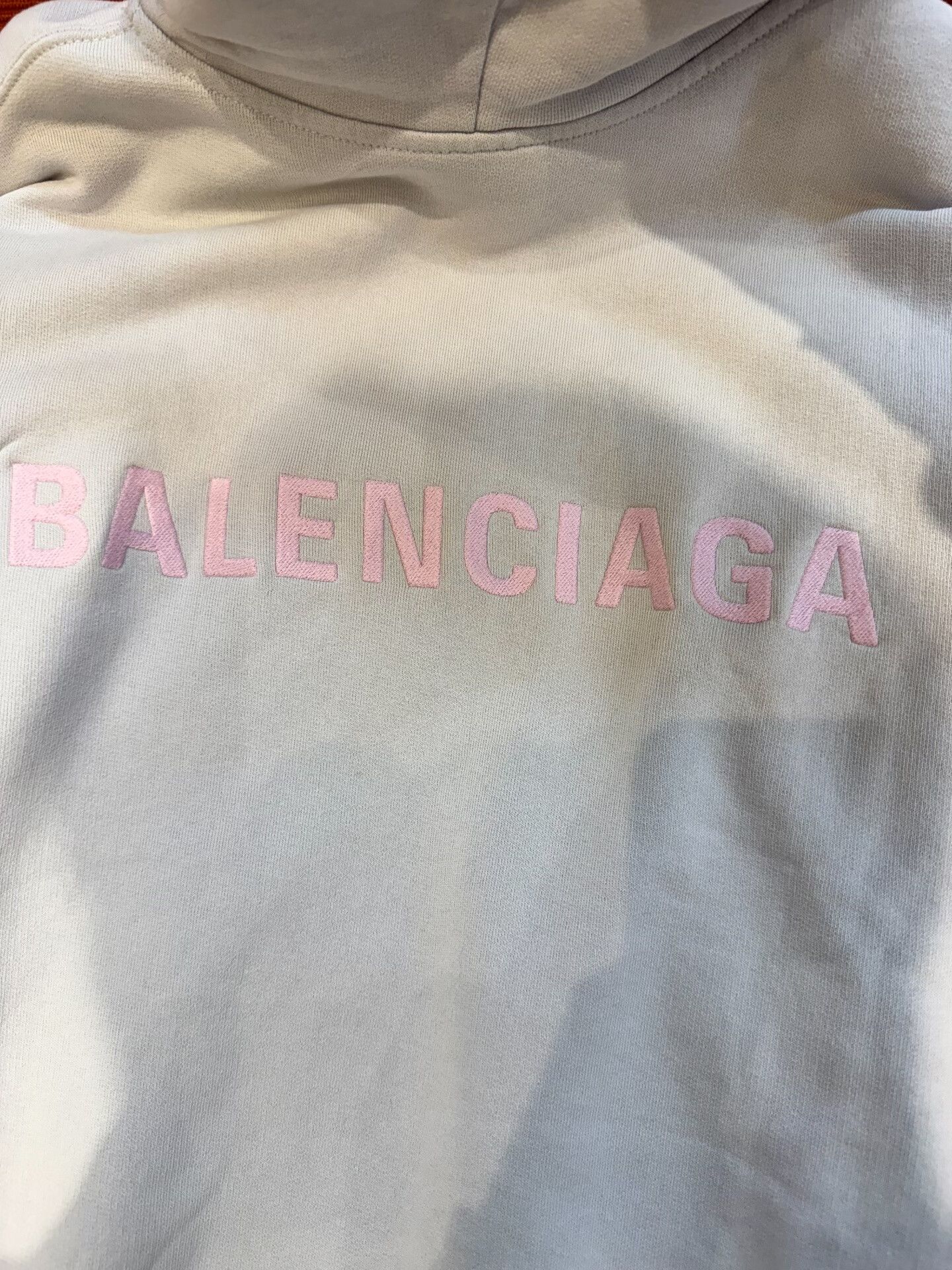Balenciaga Balenciaga Pink Logo Zip-Up Hoodie Size XS Size US XS / EU 42 / 0 - 7 Thumbnail