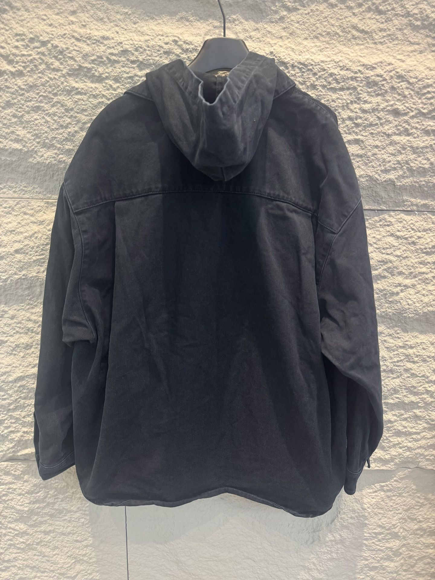 Balenciaga Balenciaga Denim Shirt Parka Size 1 Size US S / EU 44-46 / 1 - 7 Thumbnail