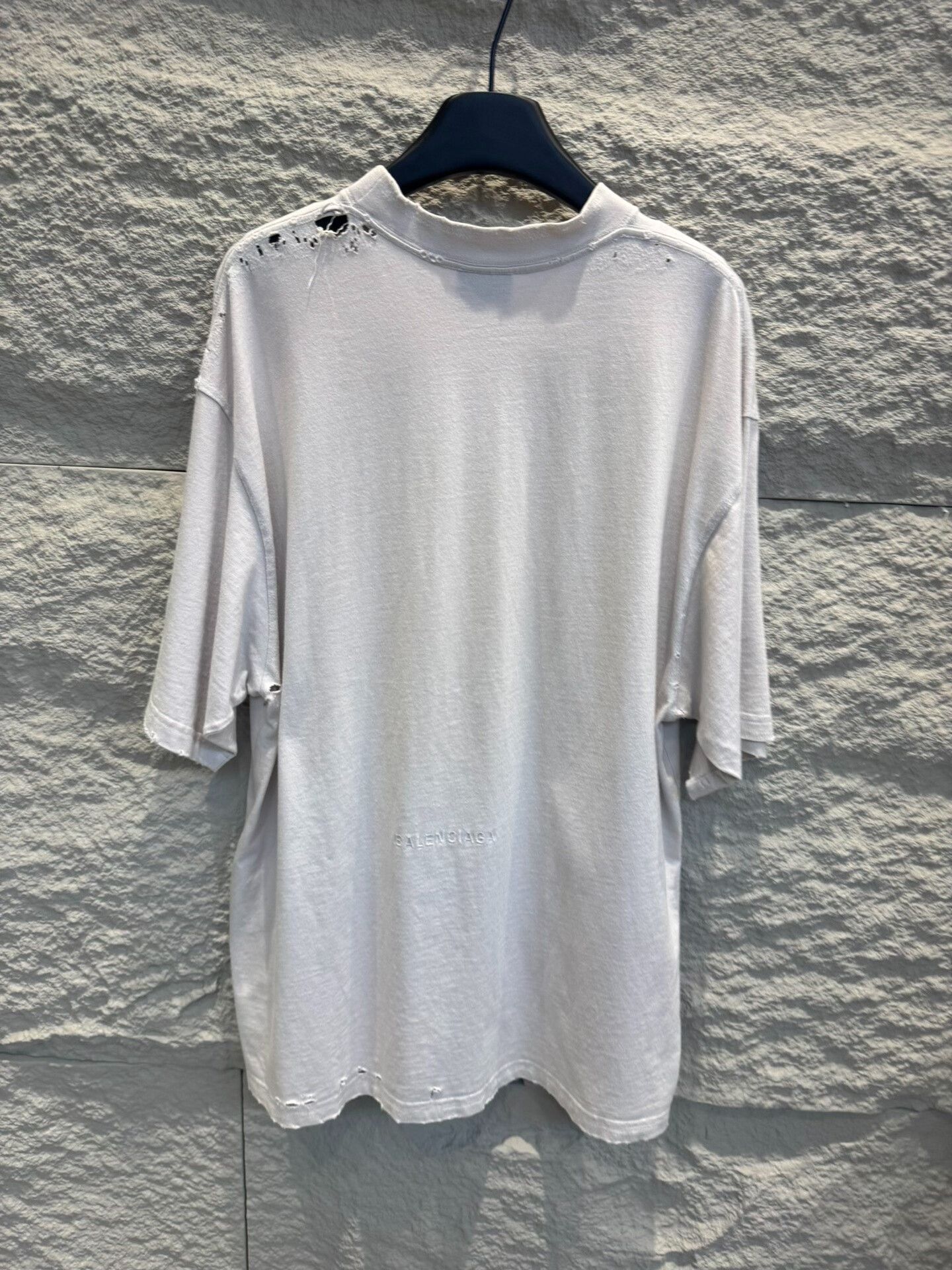 Balenciaga Balenciaga Statue of Liberty Distressed T-Shirt Size S Size US S / EU 44-46 / 1 - 5 Thumbnail