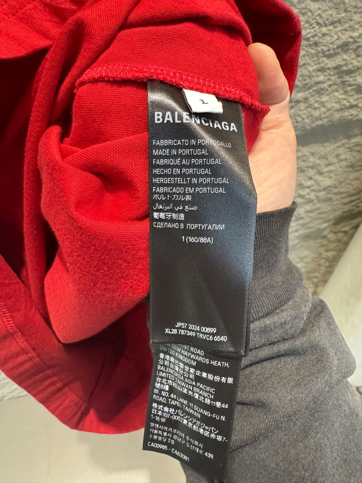 Balenciaga Balenciaga Keep Calm Slogan T-Shirt Size S Size US S / EU 44-46 / 1 - 4 Thumbnail