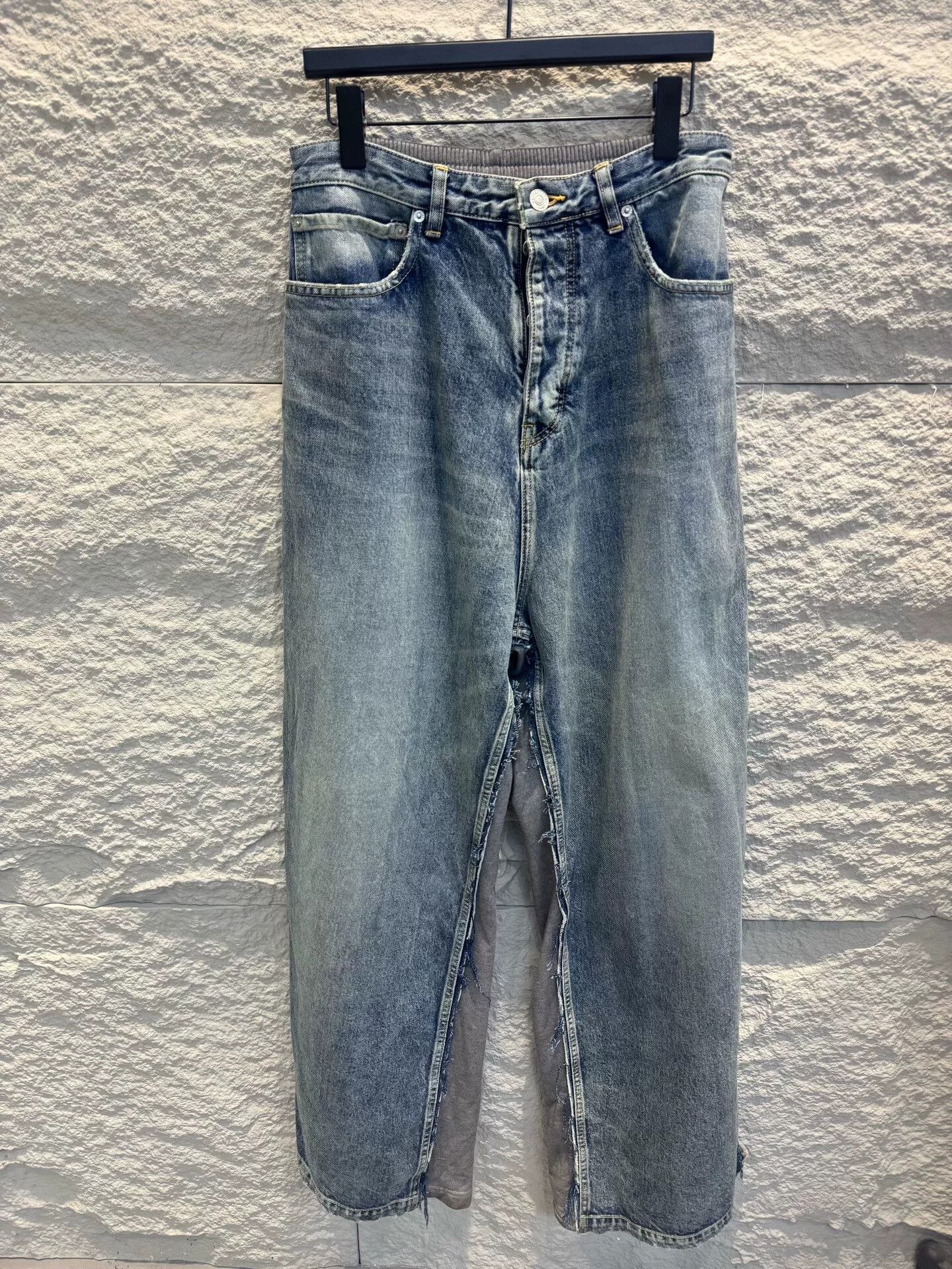 Balenciaga Balenciaga Paneled Denim Jeans Size S Size US 30 / EU 46 - 2 Thumbnail