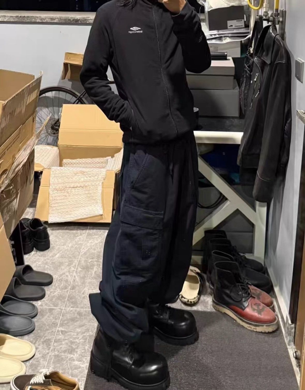 Balenciaga Balenciaga FW24 Skiwear Polar Fleece Jacket Size S Size US S / EU 44-46 / 1 - 8 Thumbnail