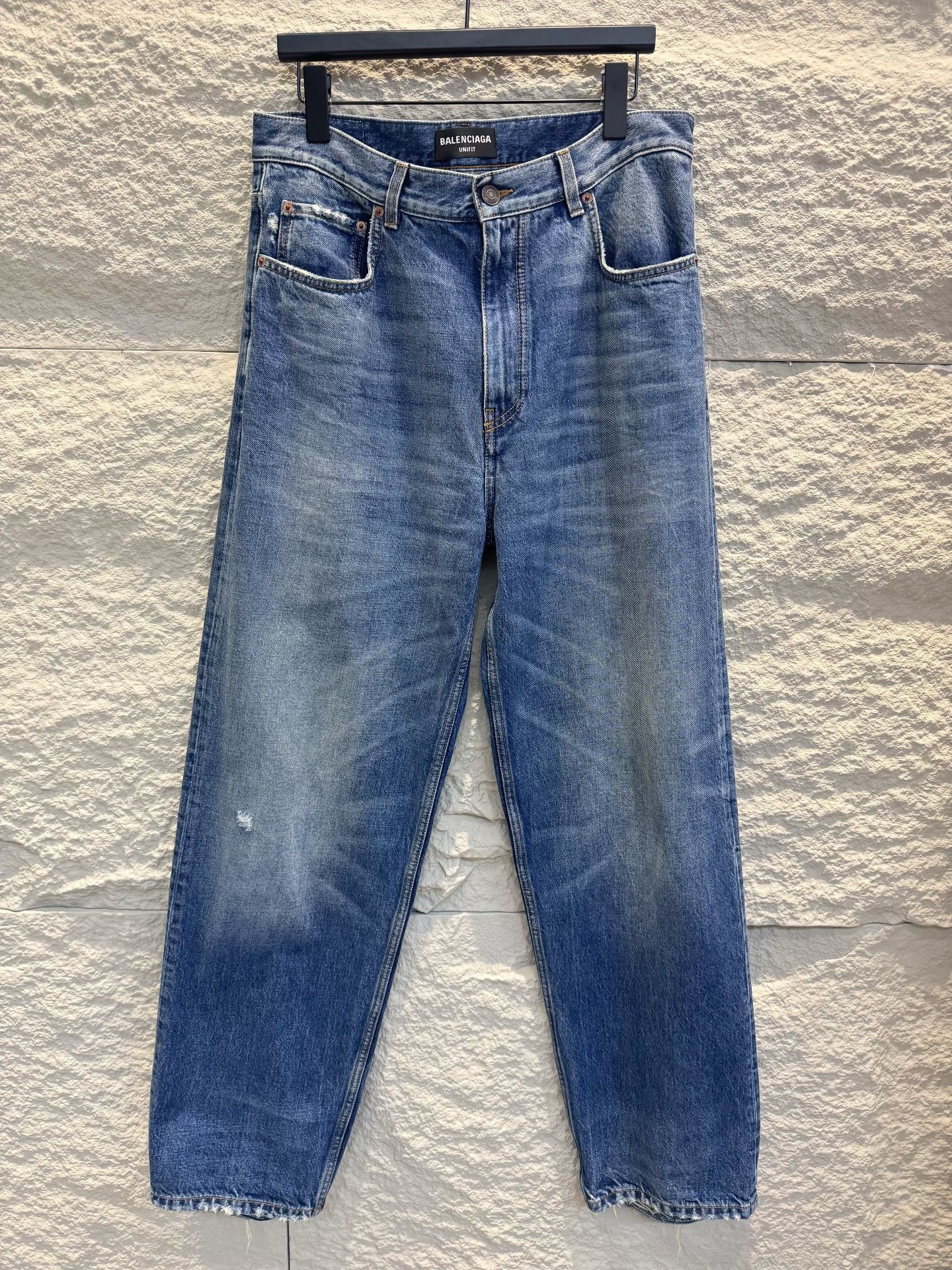 Balenciaga Balenciaga Unifit Distressed Denim Jeans Size S Size US 30 / EU 46 - 2 Thumbnail