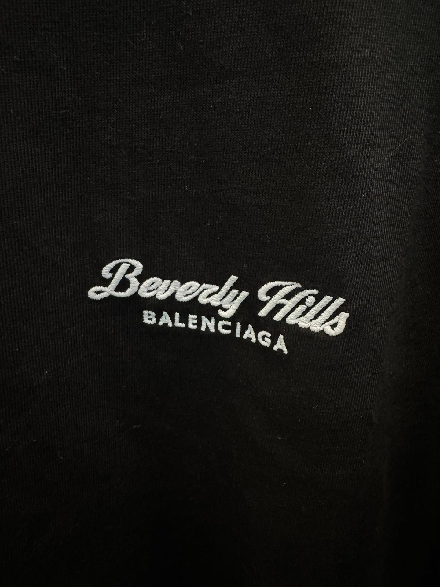 Balenciaga Balenciaga Beverly Hills Embroidered T-Shirt Size S Size US S / EU 44-46 / 1 - 3 Thumbnail